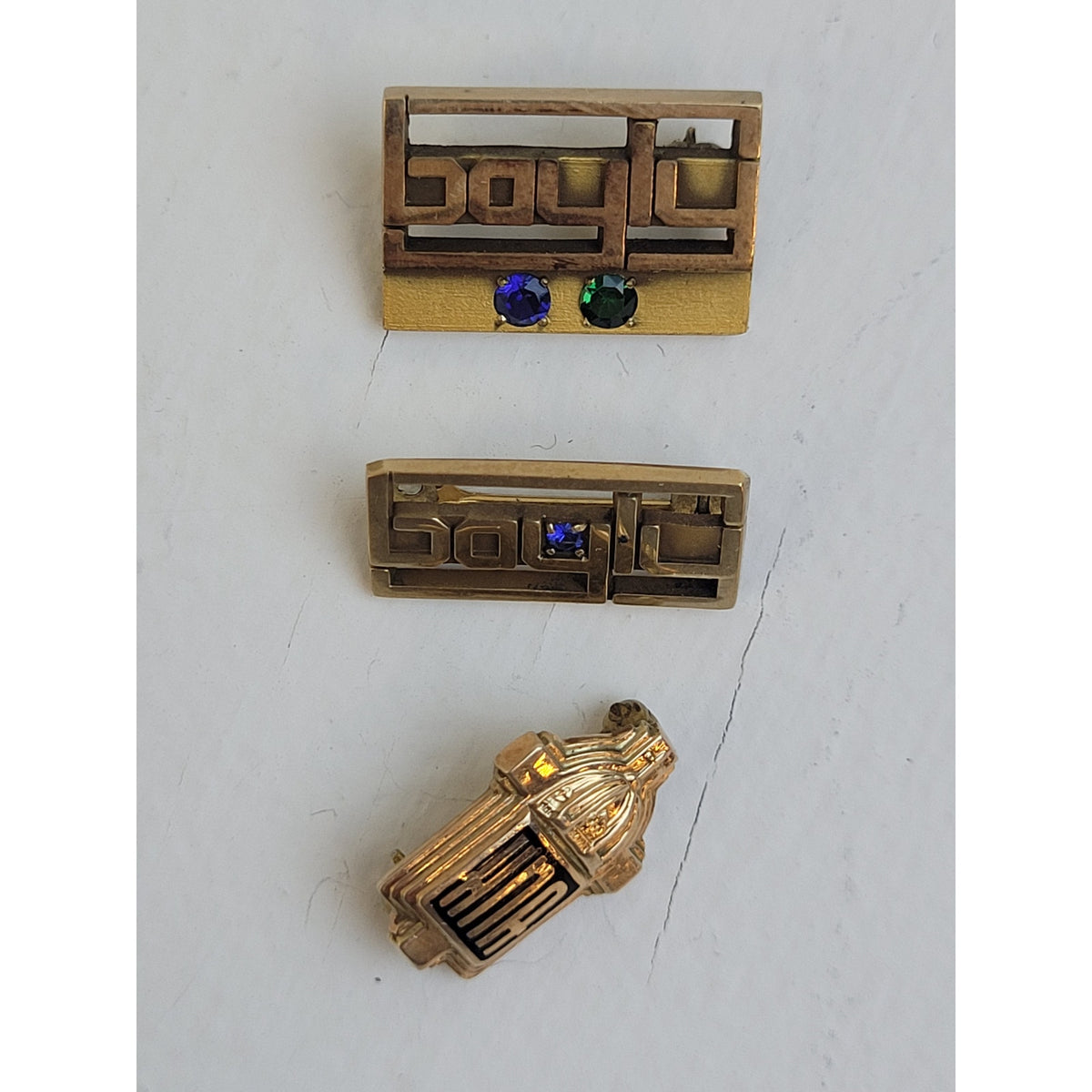 10K Solid Yellow Gold Lot of Pins | 4.76 Grams