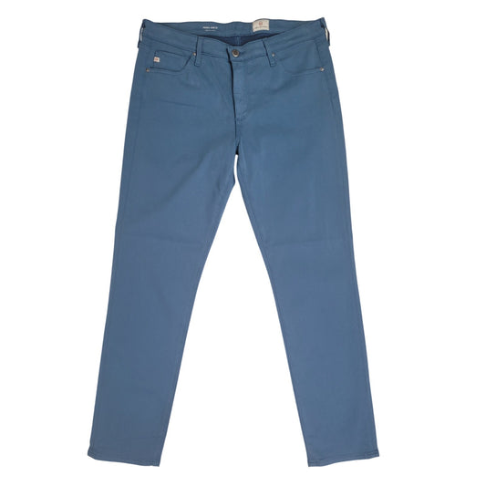 AG Adriano Goldschmied Slate Blue Prima Cigarette Ankle Pants Women's Sz 31