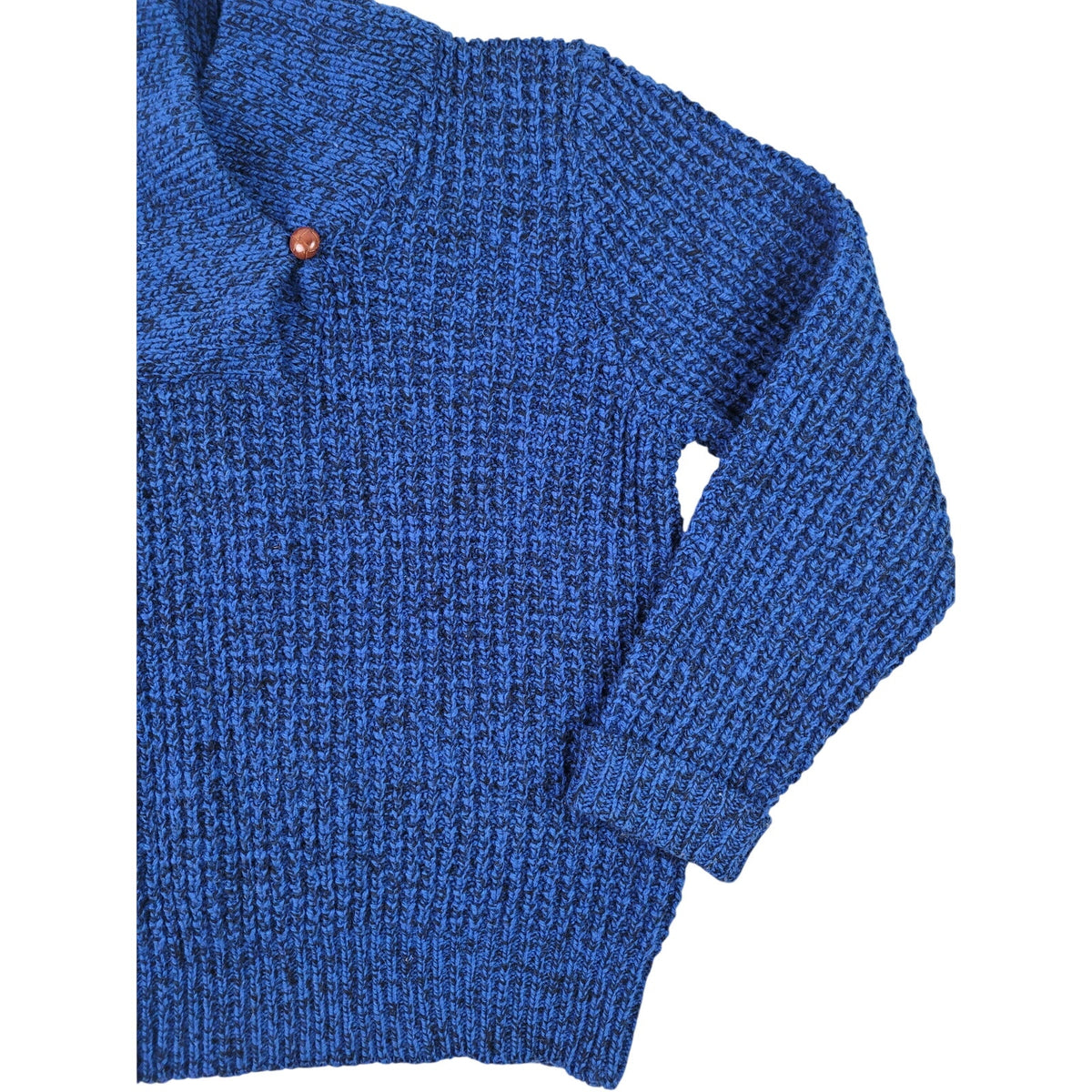 Vintage Woolrich for Women Blue Pullover Mock Neck Sweater Sz M