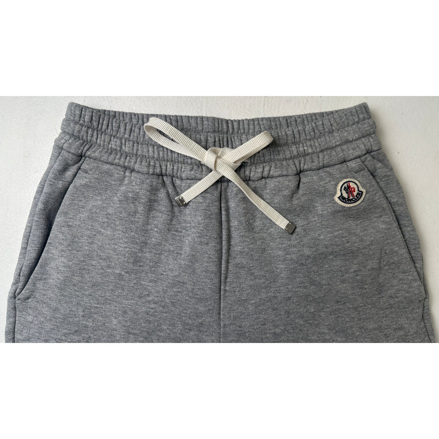Moncler Enfant Grey Cotton Heather Grey Joggers Women's Sz XS