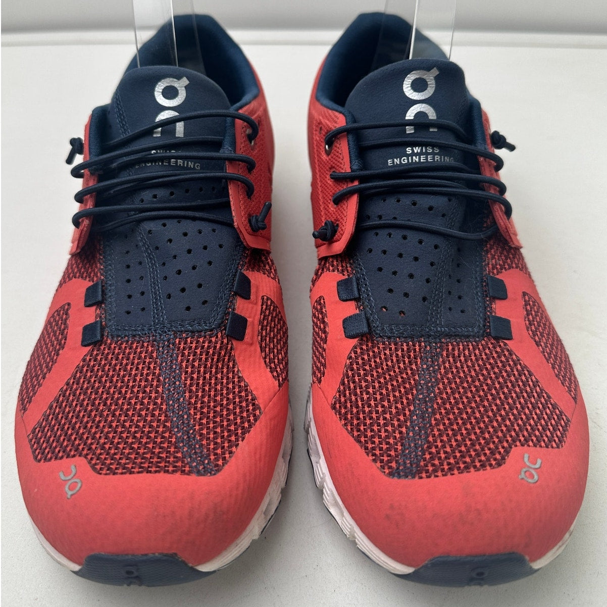 On Running Coral / Pacific Sneakers Women's Sz 9.5
