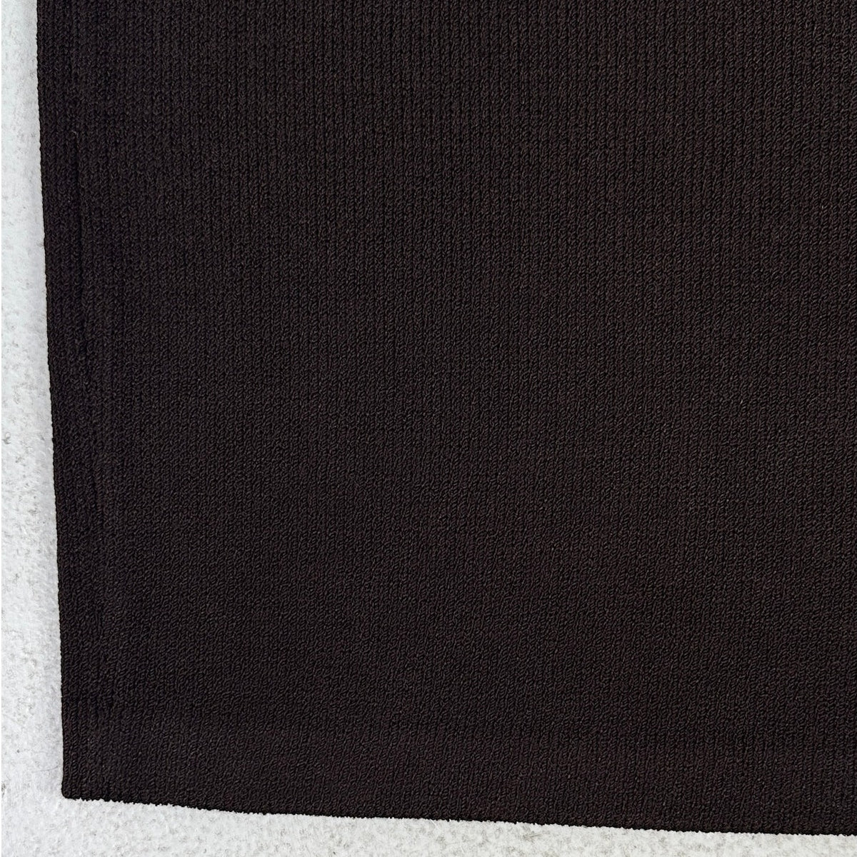Vintage St. John Collection Chocolate Brown Wool Blend Knit Skirt Sz 2 NWT