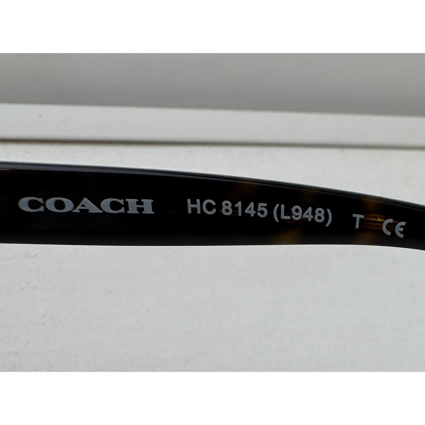 Coach HC8145 Kissing C Translucent Nude Butterfly Sunglasses