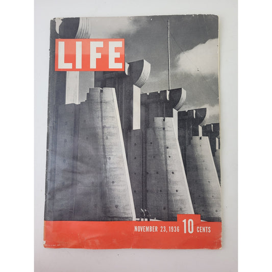 First Issue Life Magazine Full Size November 23, 1936