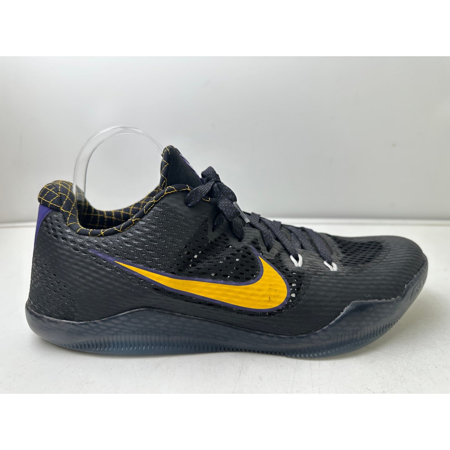 Nike Kobe 11 XI Low Carpe Diem Black/Court Purple/University Gold Sneakers Men's Sz 13
