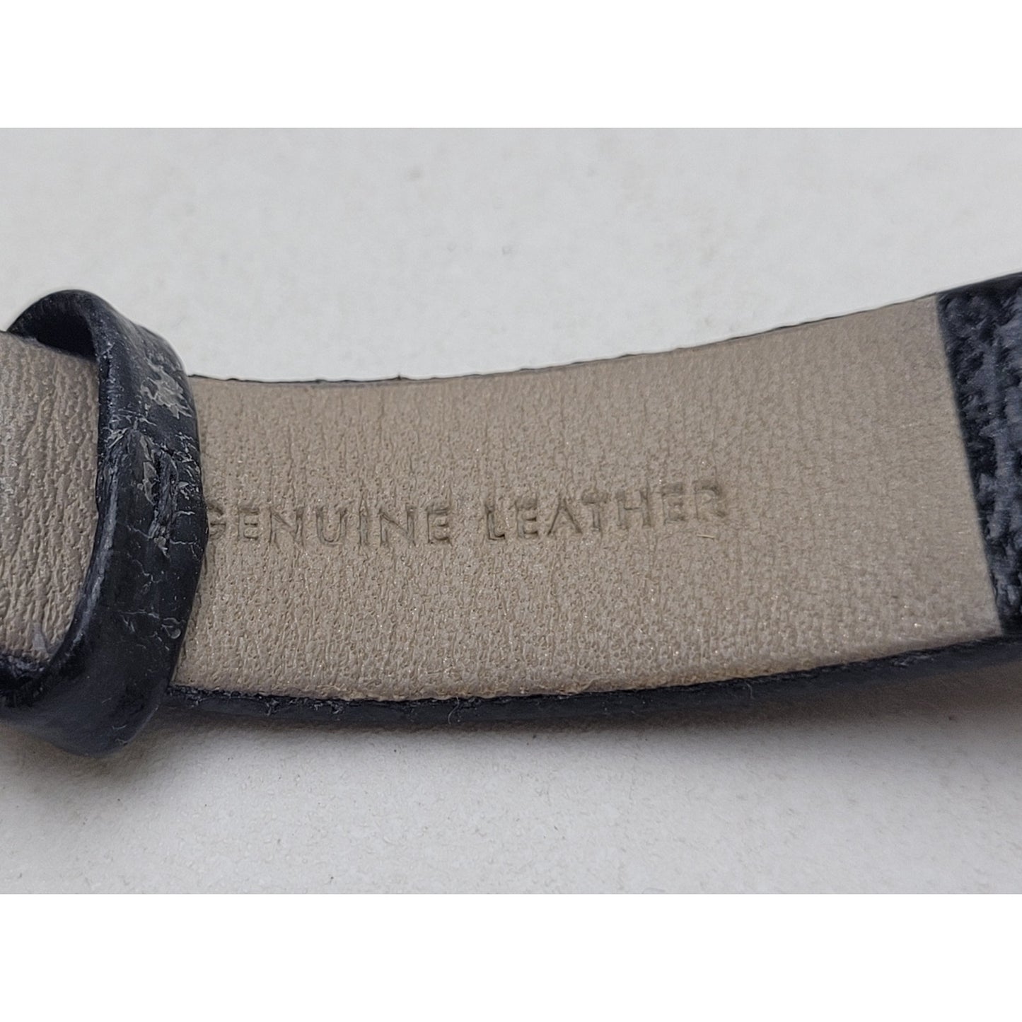 Kate Spade New York Gold-Tone Watch Black Face Black Leather Band
