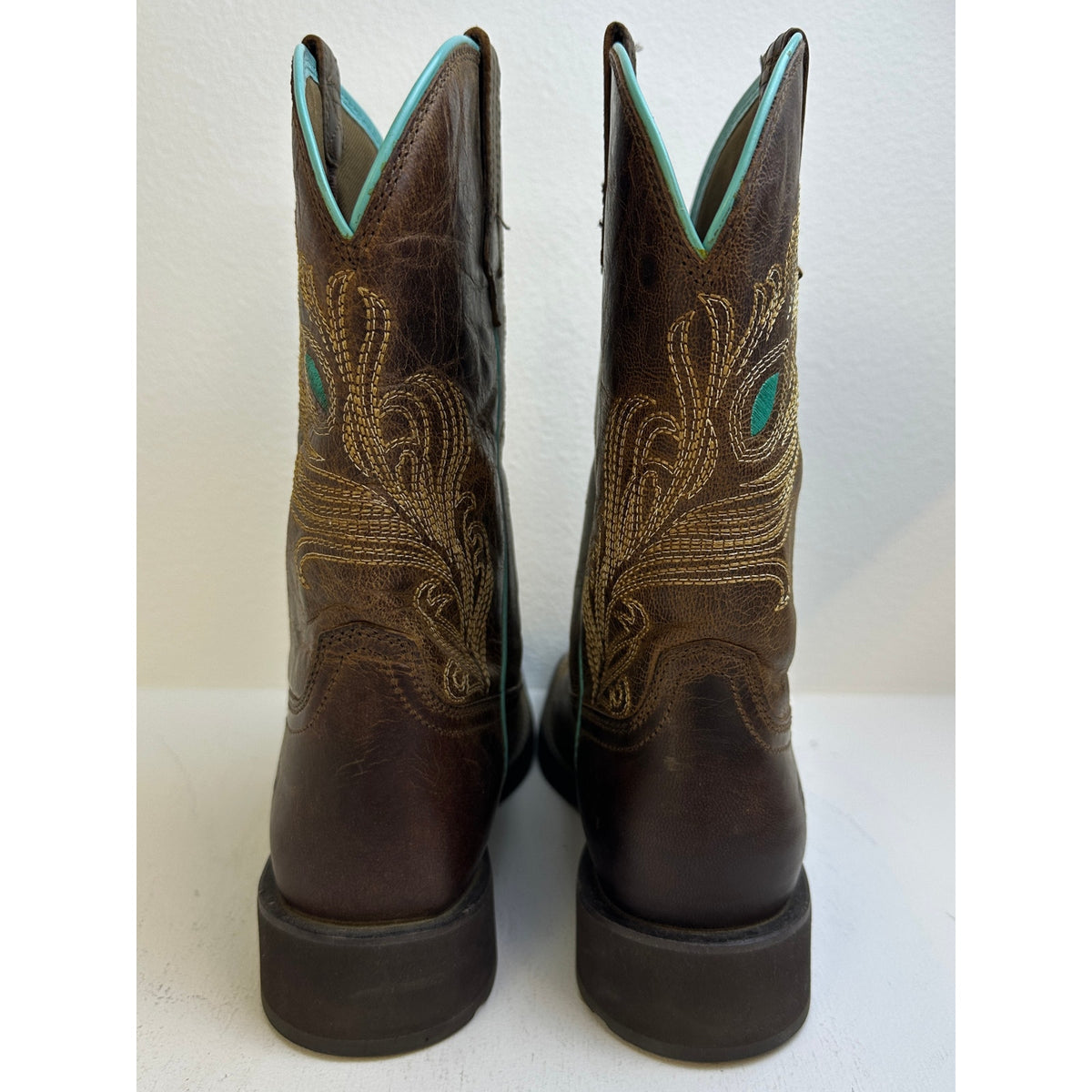 Ariat Women's Bright Eyes II Western Boots Weathered Brown Women's Sz 7.5