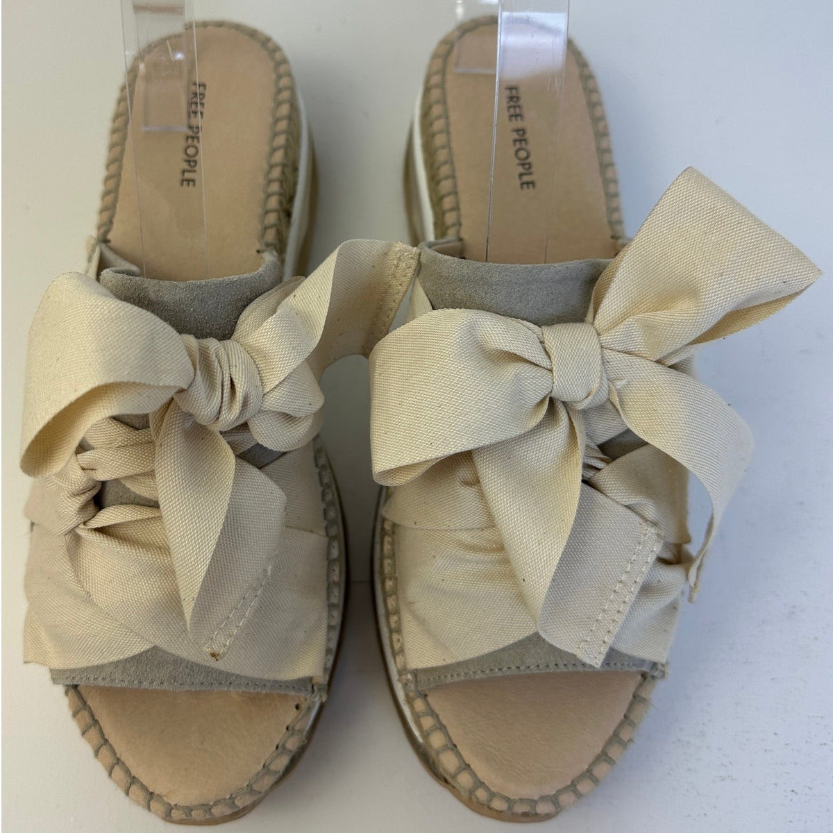 Free People Ivory Chapmin Sport Platform Sandals Women's Sz 37 (7) | NIB