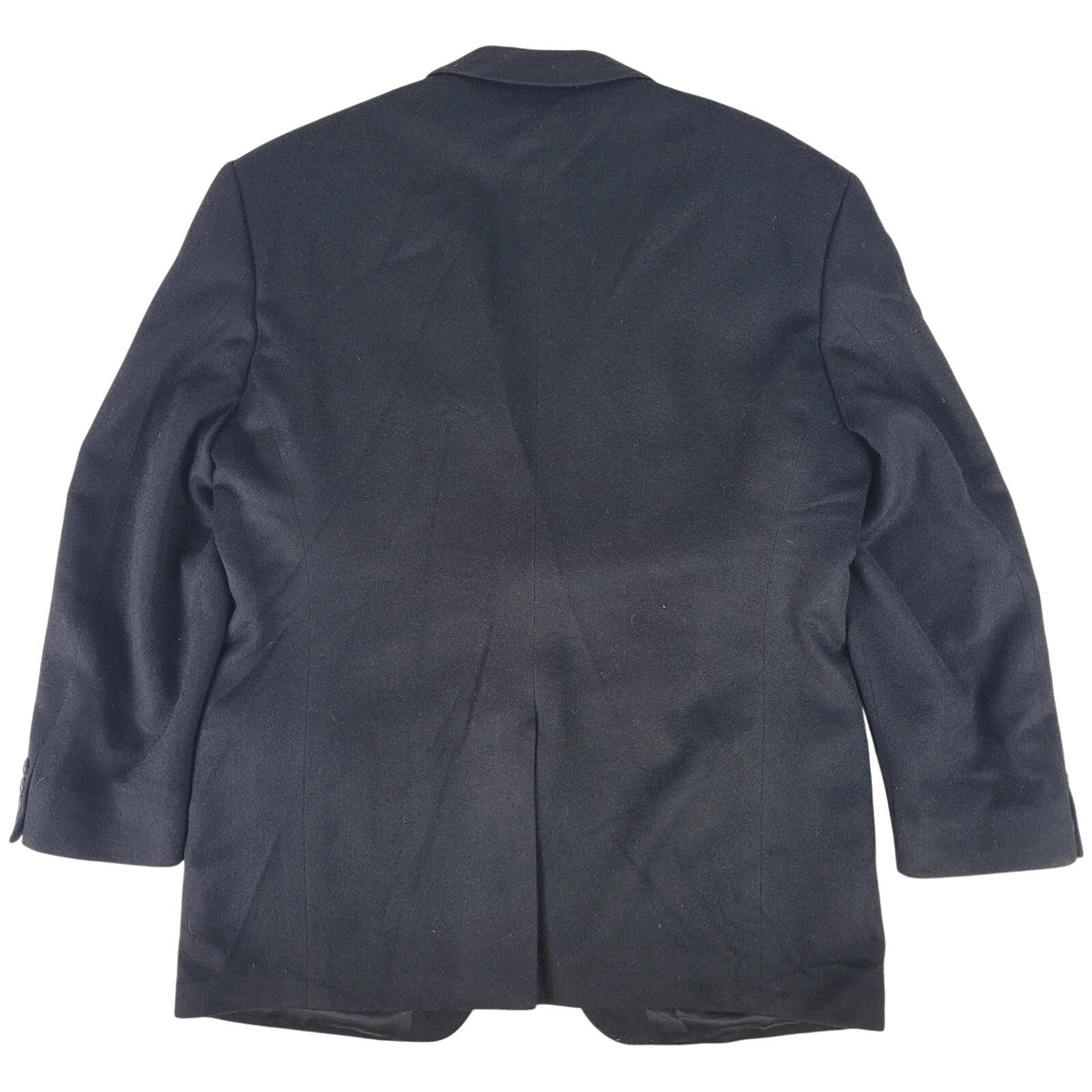 VTG John W. Nordstrom Black Camel Hair Tailored 2-Button Blazer Men's Sz 46L