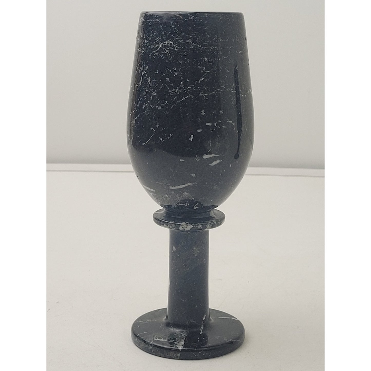 Onyx Goblets Black Marble Wine Glasses