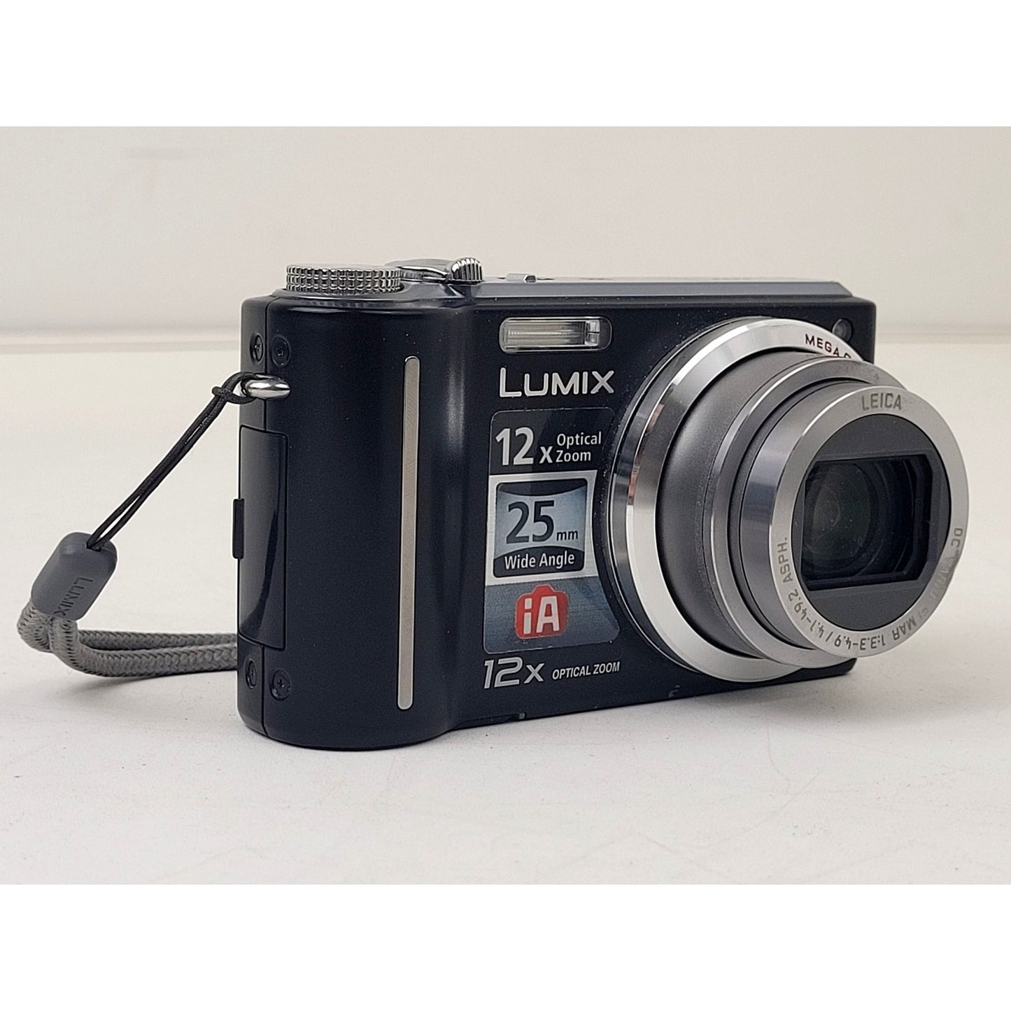 Black Panasonic Lumix DMC-ZS1 Digital Camera in Original Box