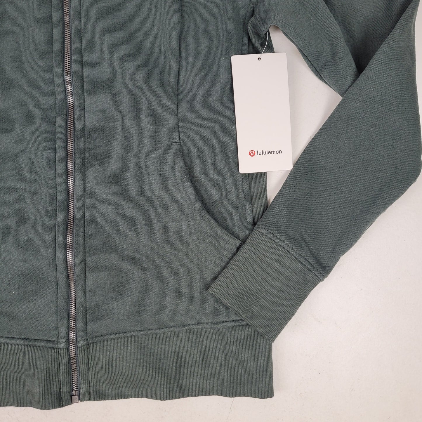 Lululemon Scuba Full-Zip Hoodie in Deep Green Women's Sz 10 (M) NWT