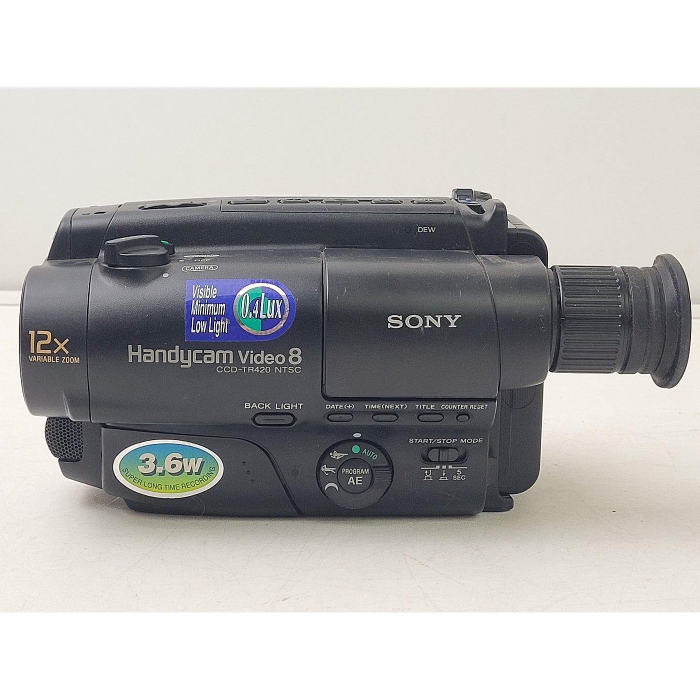 VTG Sony Handycam Video 8 Camcorder CCD-TR420 Bag Charger Lens | Parts/Repair