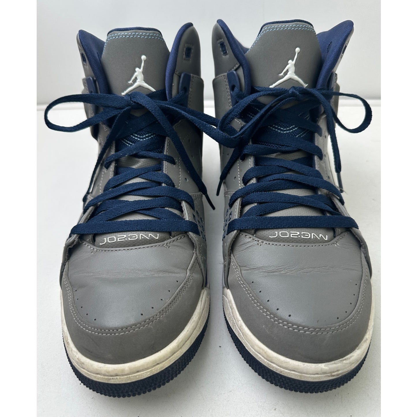 Nike Air Jordan SC-1 Flat Pewter Midnight Navy Sneakers Men's Sz 11.5