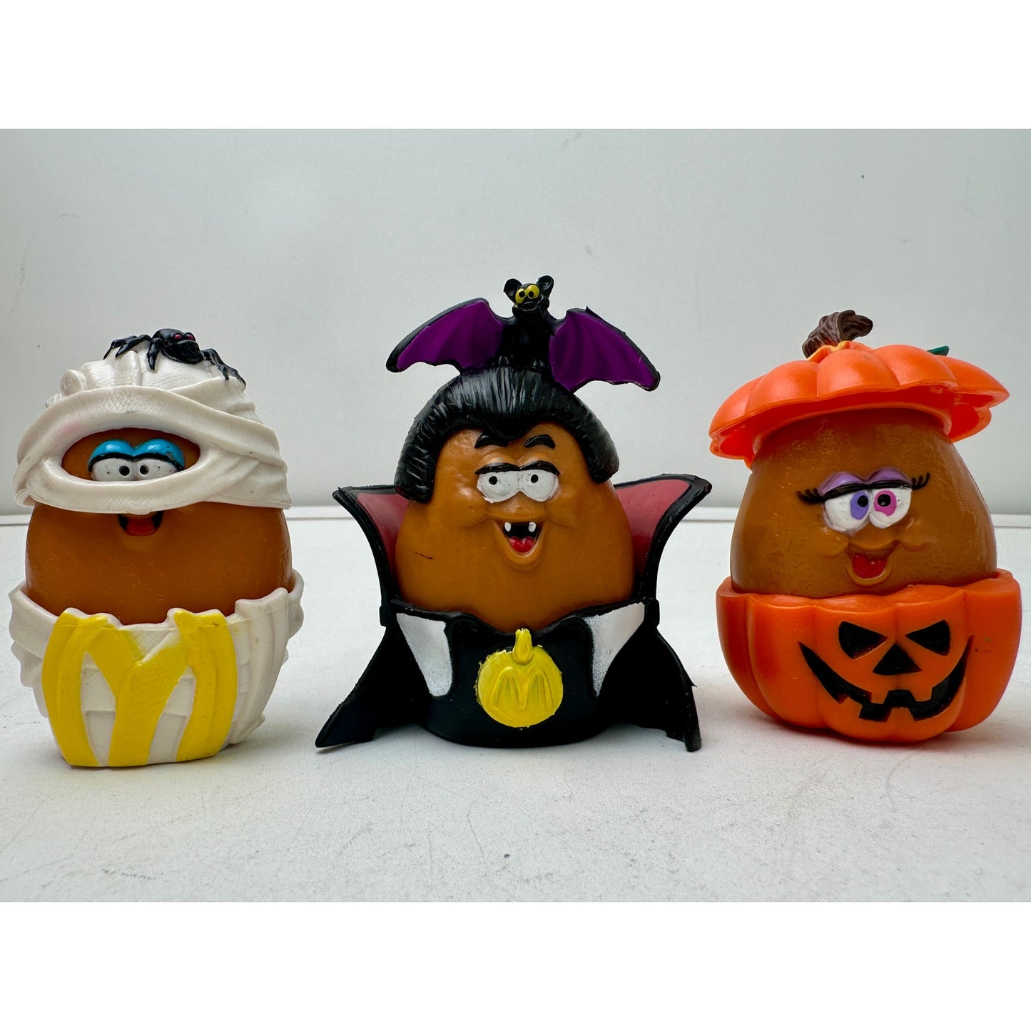 Vintage 1992 McDonald's Halloween McNugget Buddies Lot of 7
