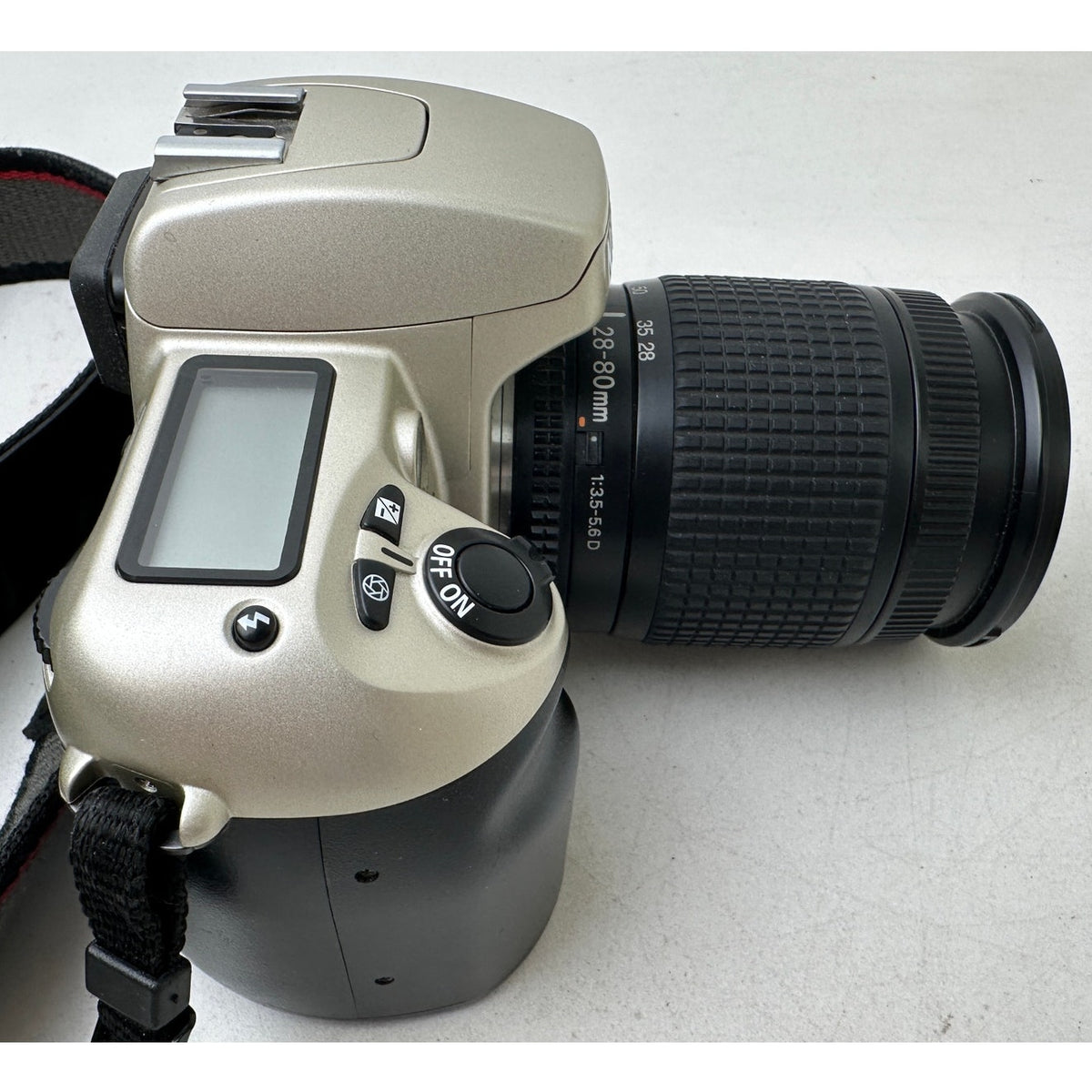 Vintage Nikon N60 35mm SLR Film Camera with Zoom Lens & Strap | Untested