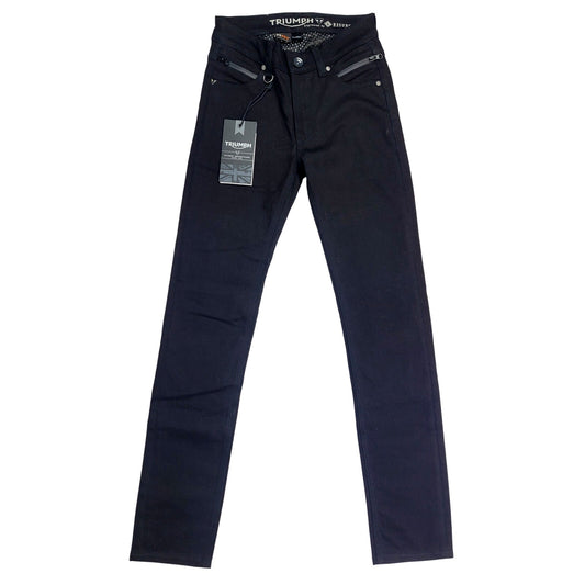 Triumph Ladies Skinny Riding Jean MDJS17120 | Black | Sz 28