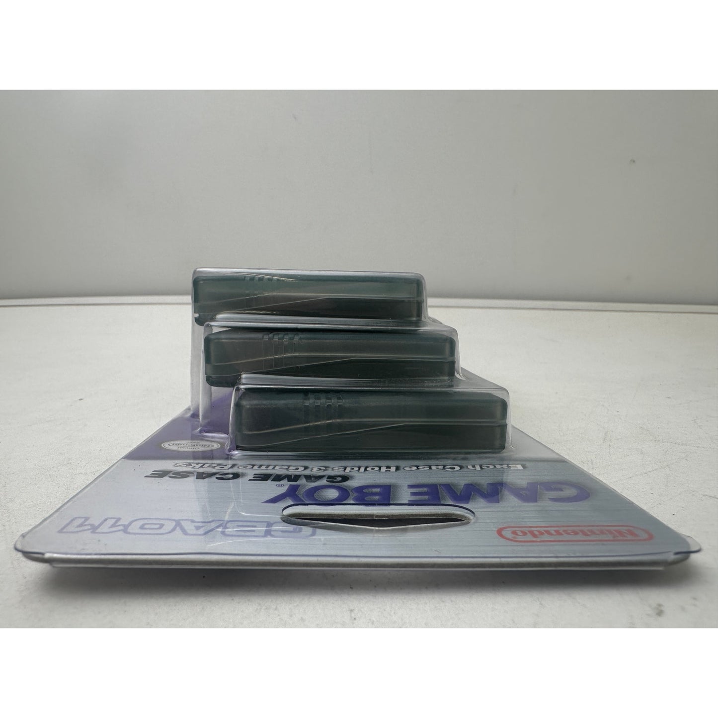 Official Nintendo Game Boy Advance Game Case 3-pack Sealed
