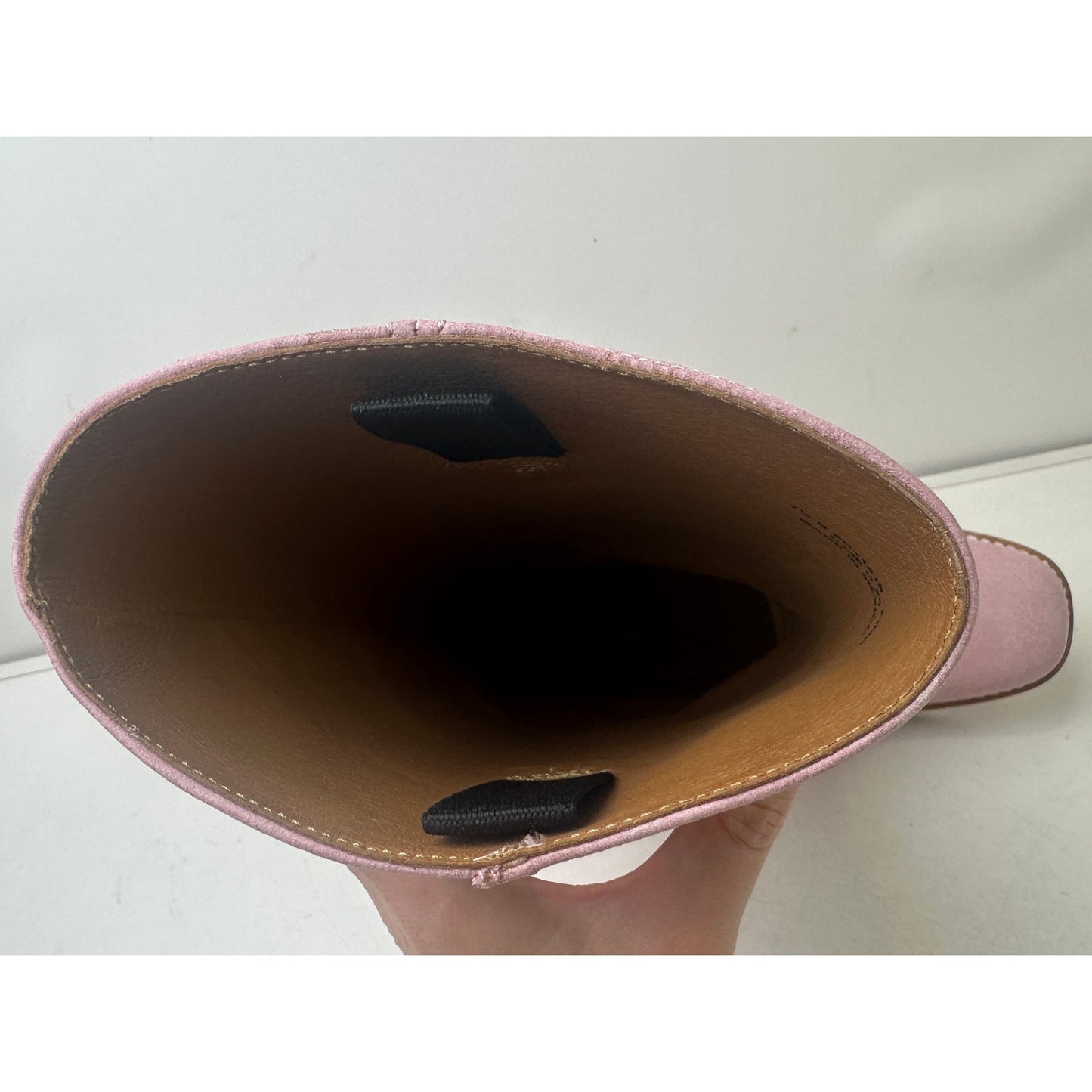 Frye Campus 14L Pink Tall Leather Boots Women's Sz 7.5