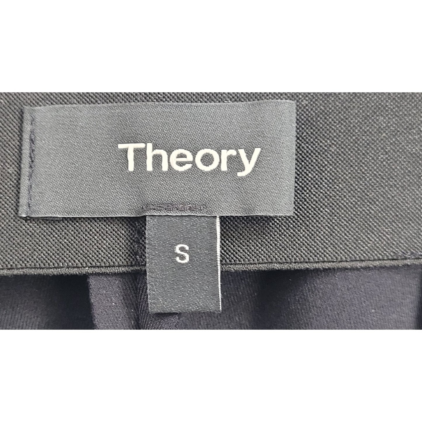 Theory Black Slit Legging Core Scuba Fabric Women's Sz S NWT MSRP: $275