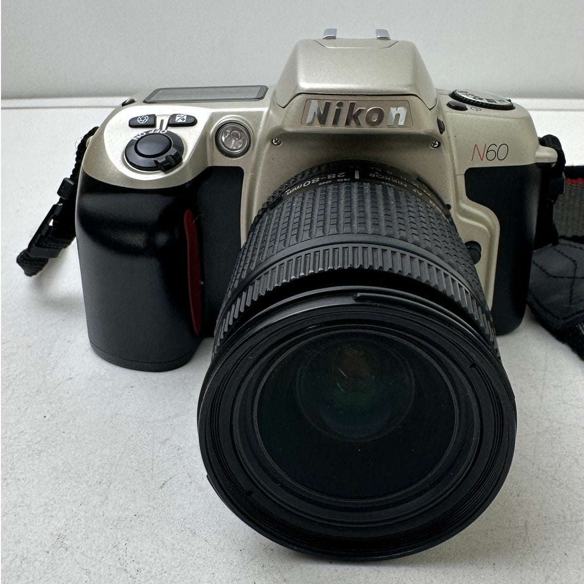 Vintage Nikon N60 35mm SLR Film Camera with Zoom Lens & Strap | Untested
