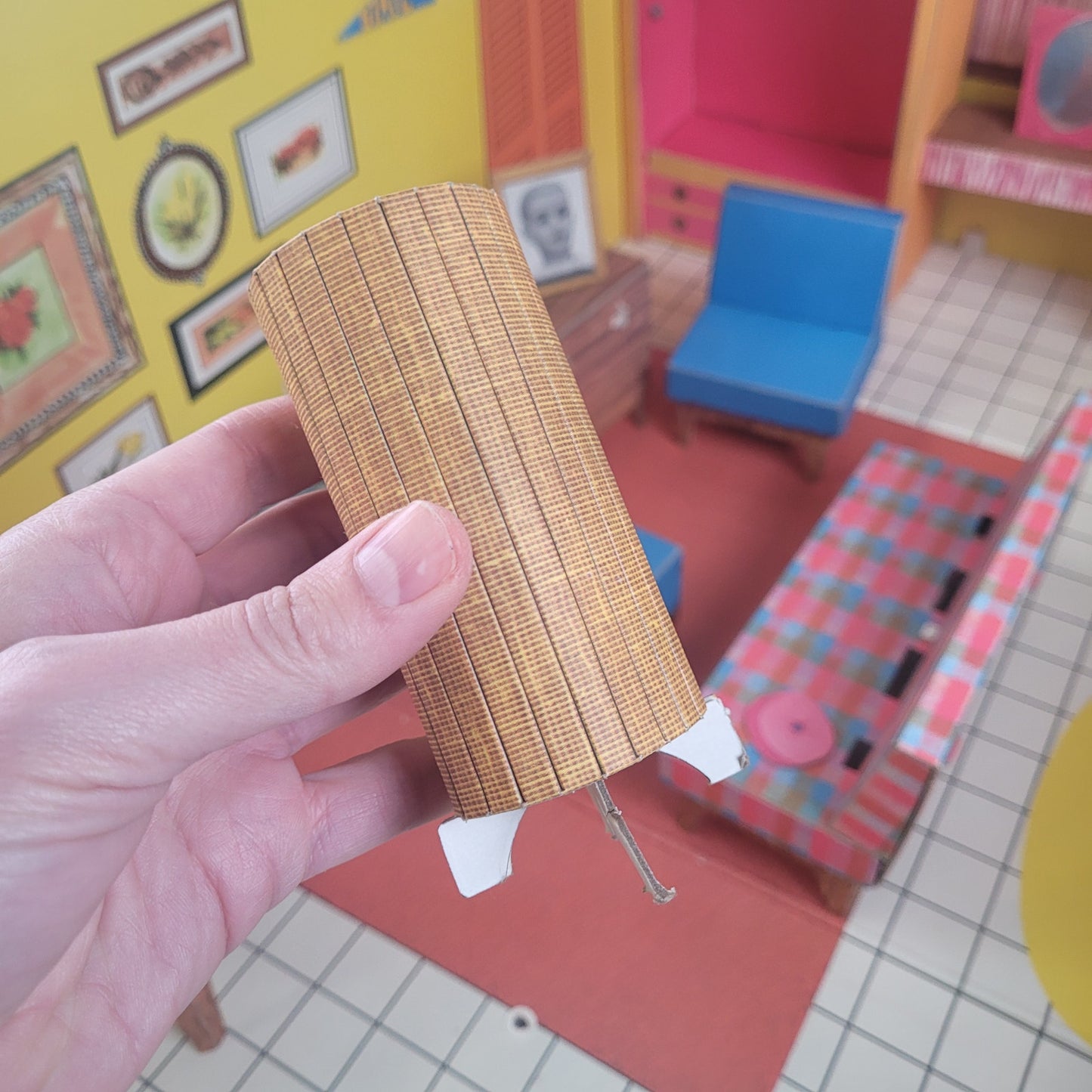 1962 Mattel Vintage Barbie Dream House with Furniture & Accessories