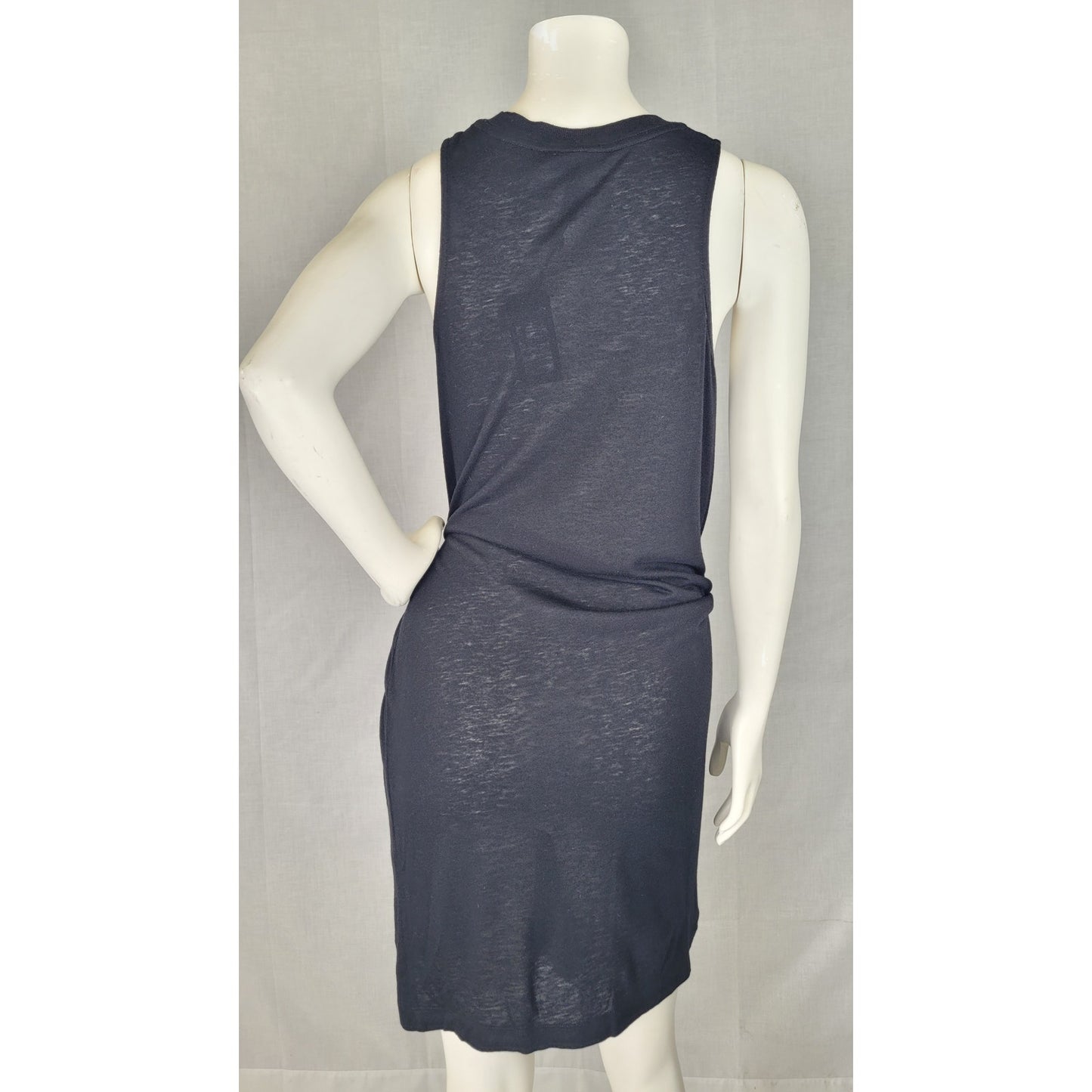 Rag & Bone Black Leyton Drape Dress Sz S NWT MSRP: $295