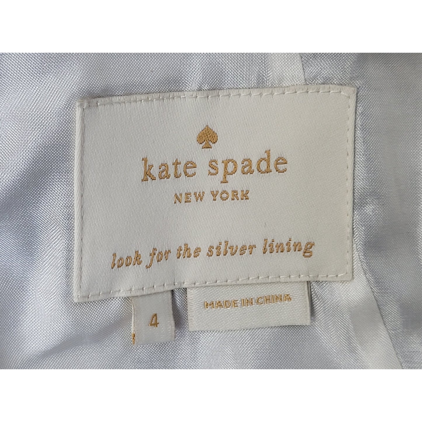 Kate Spade New York Leena Cotton Silk Black & White Sheath Floral Dress Sz 4