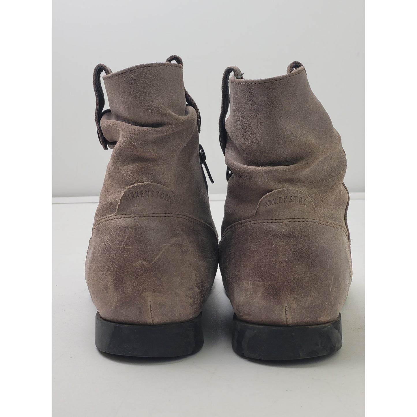 Birkenstock Boots Sarnia Slouch Waxed Suede Women's Sz 38 (7)