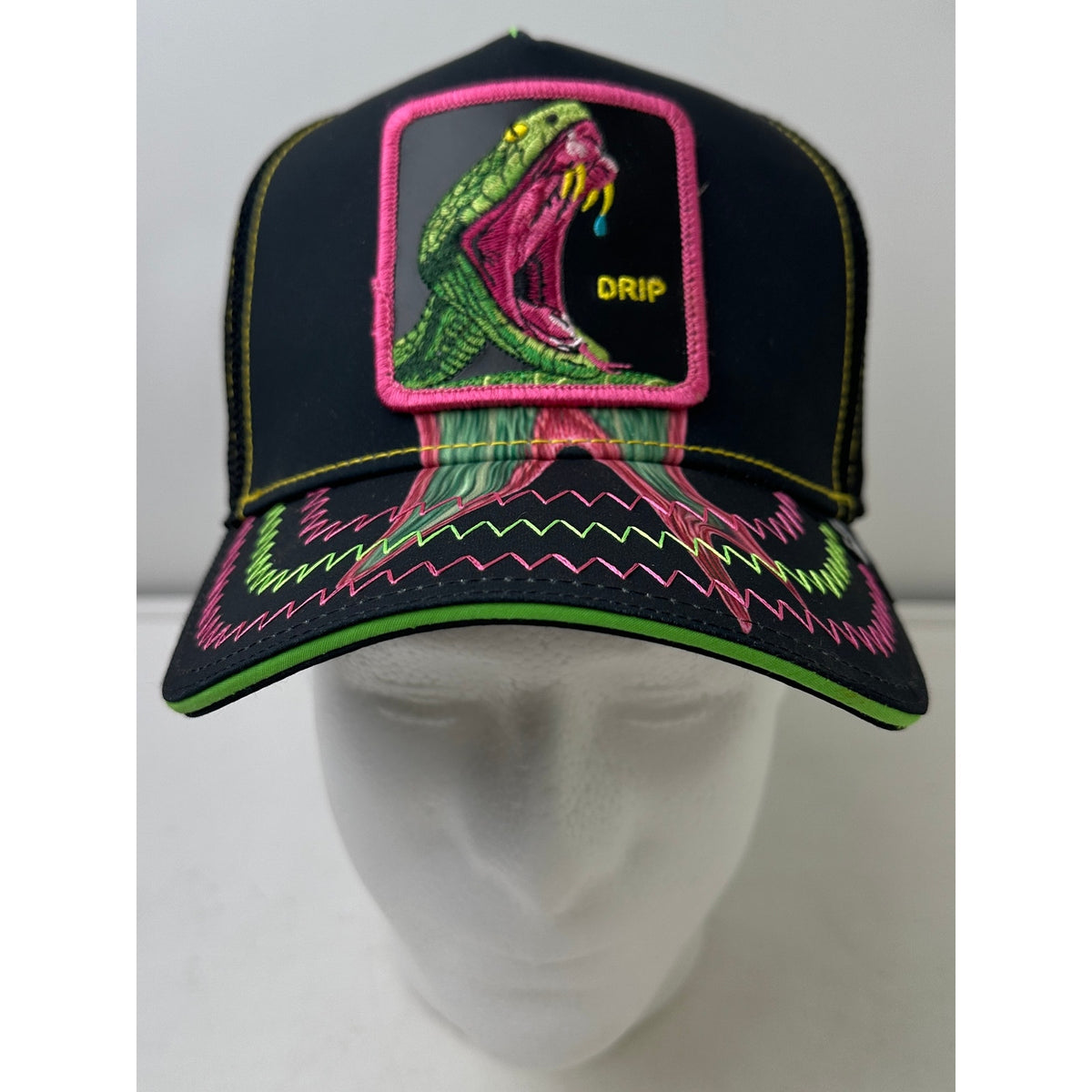 Goorin Bros The Farm Driipp Snake Trucker Hat - Limited Edition Drip Capsule | NWT