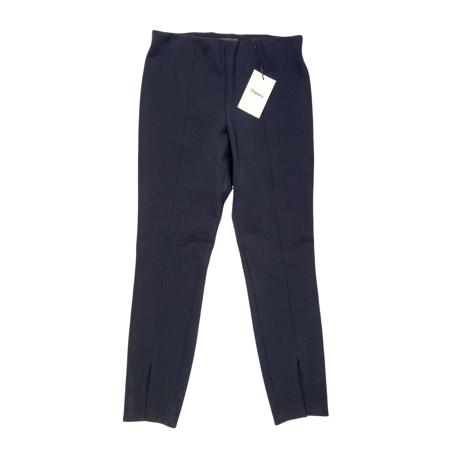 Theory Black Slit Legging Core Scuba Fabric Women's Sz S NWT MSRP: $275
