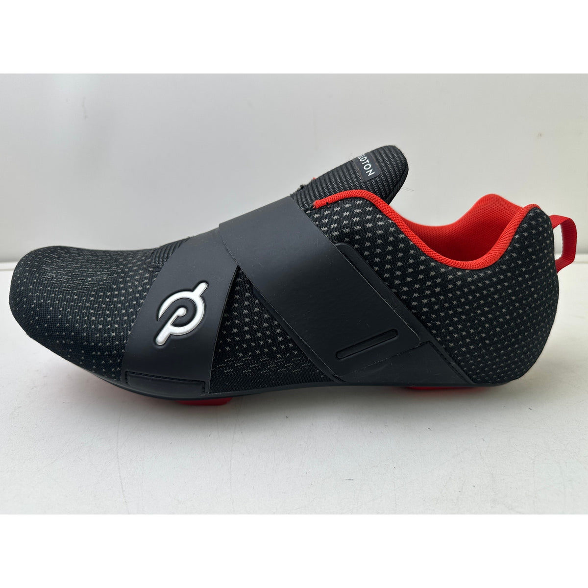 Peloton Altos Black/Red Indoor Cycling Shoes Men's Sz 12.5