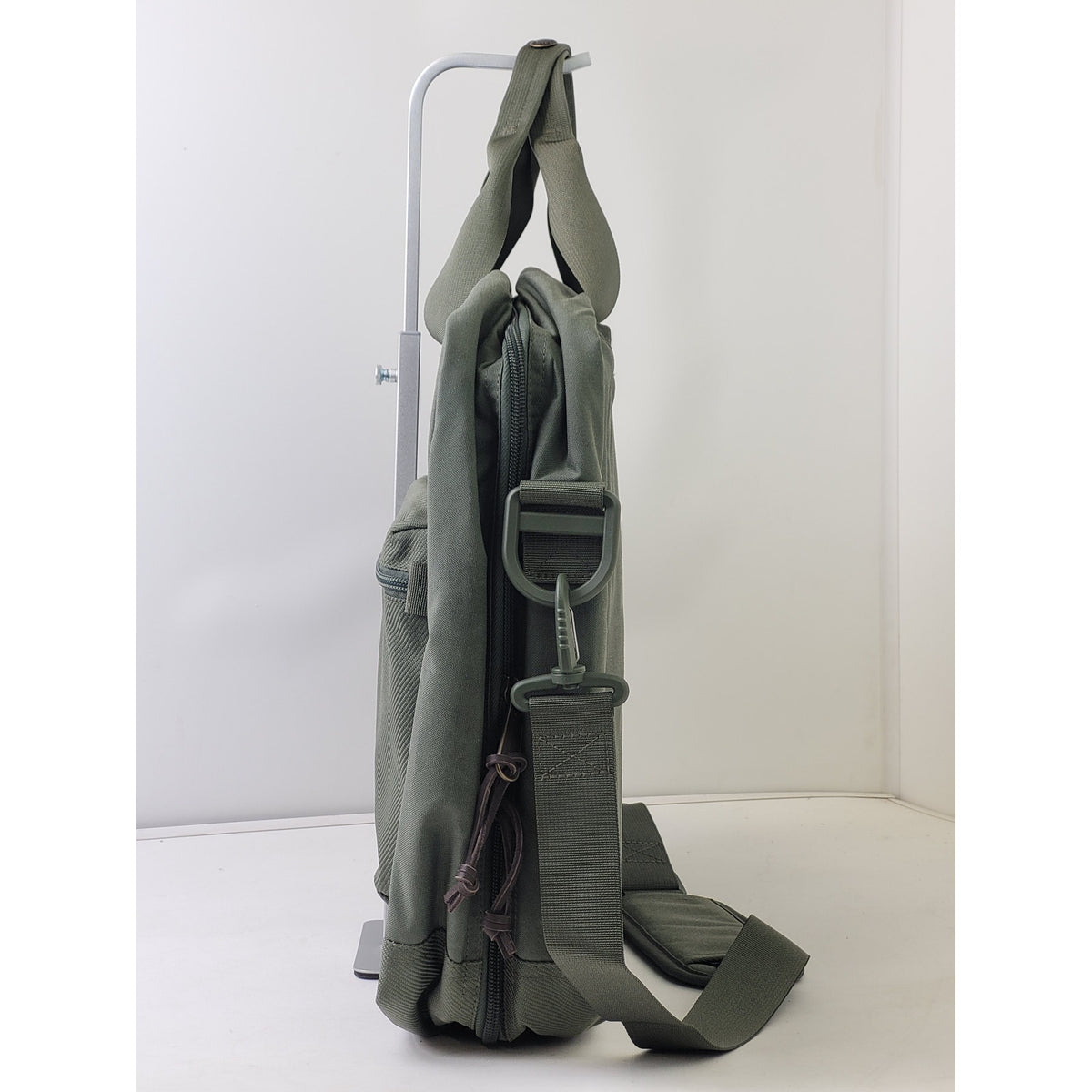 Filson Surveyor Pullman Pack Travel Laptop Bag Service Green Color EUC