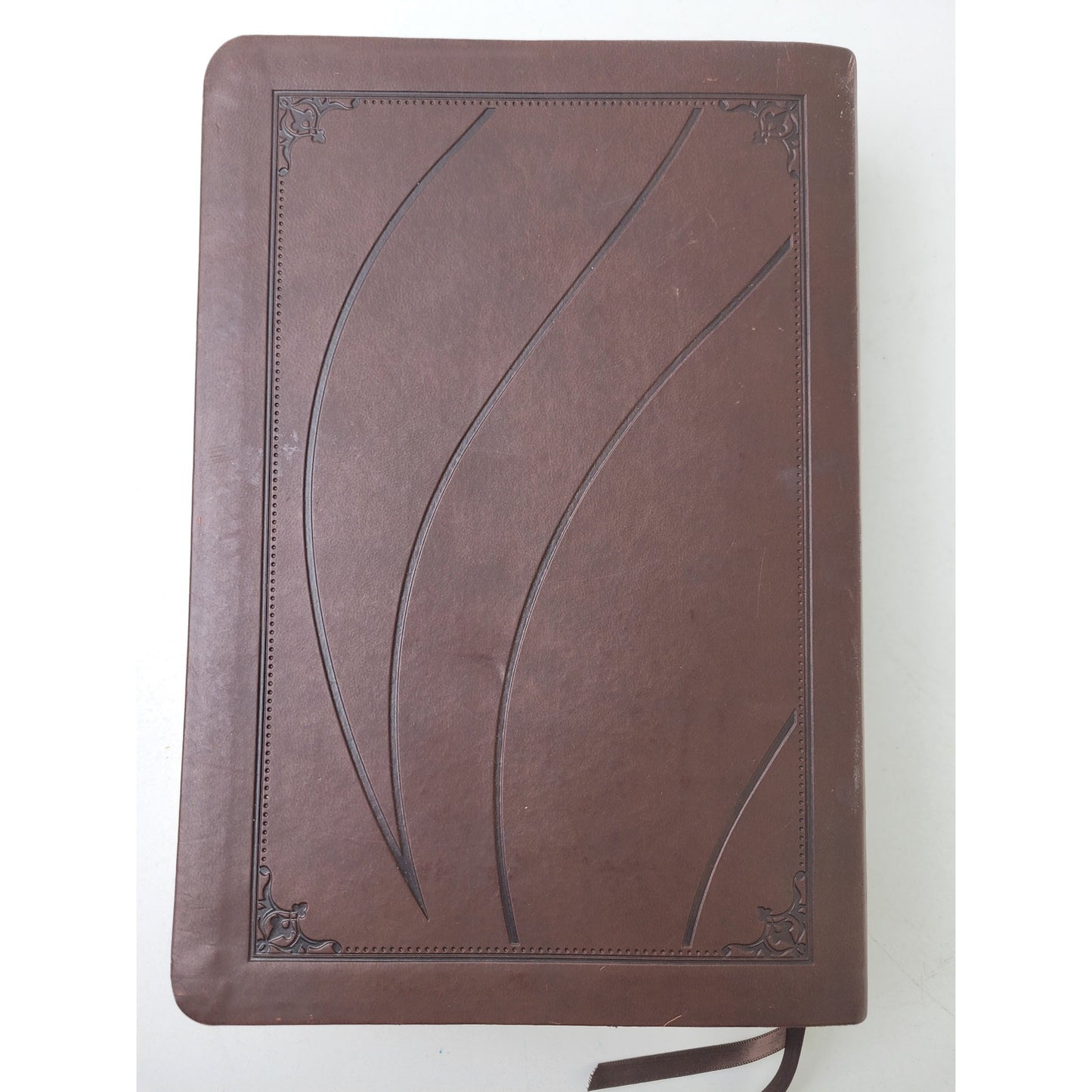 The Expositor's Study Bible Crossfire Deluxe Edition Brown Leather KJV Signed