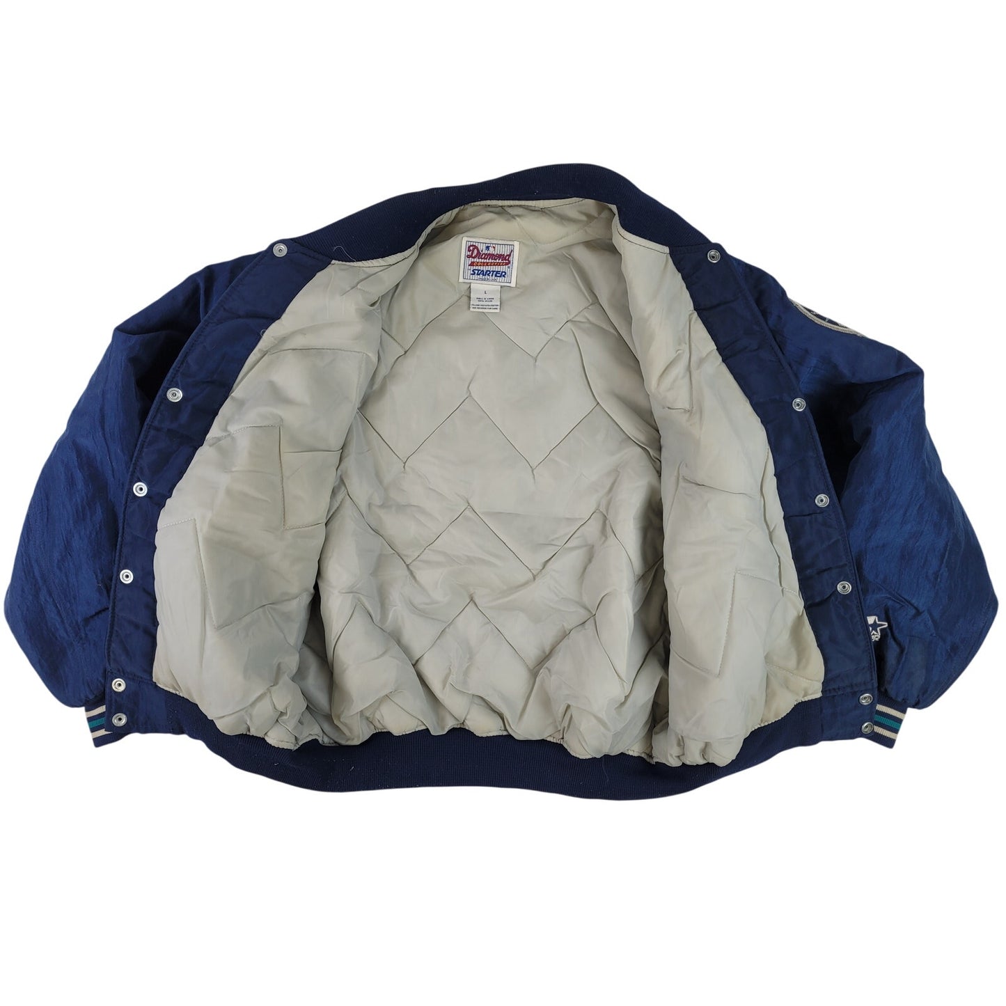 90s Start Diamond Collection Seattle Mariners Jacket Made in USA Fits M/L