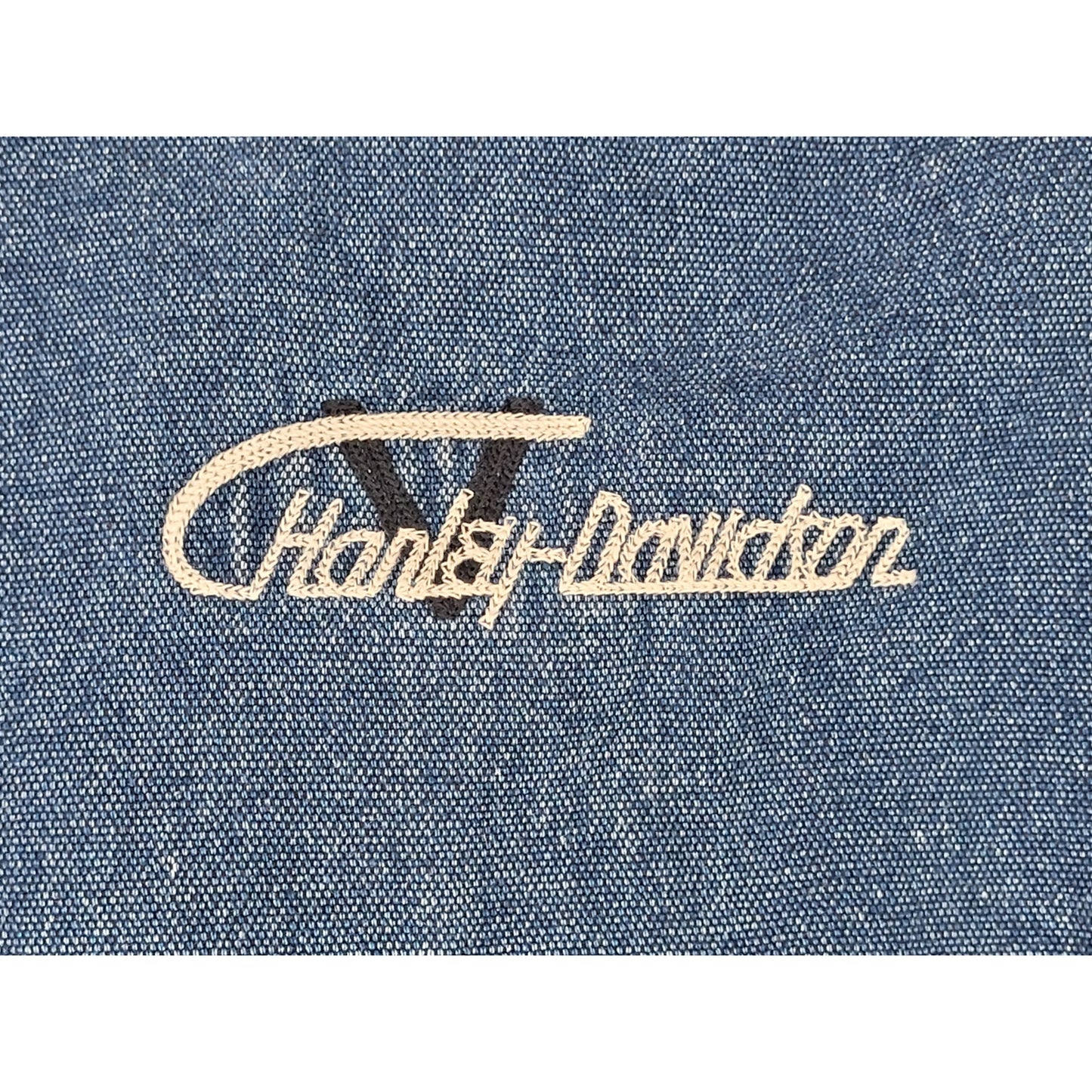 VTG 80s/90s Harley Davidson Harley Davidson Blue Bomber Jacket Men's Sz L/XL