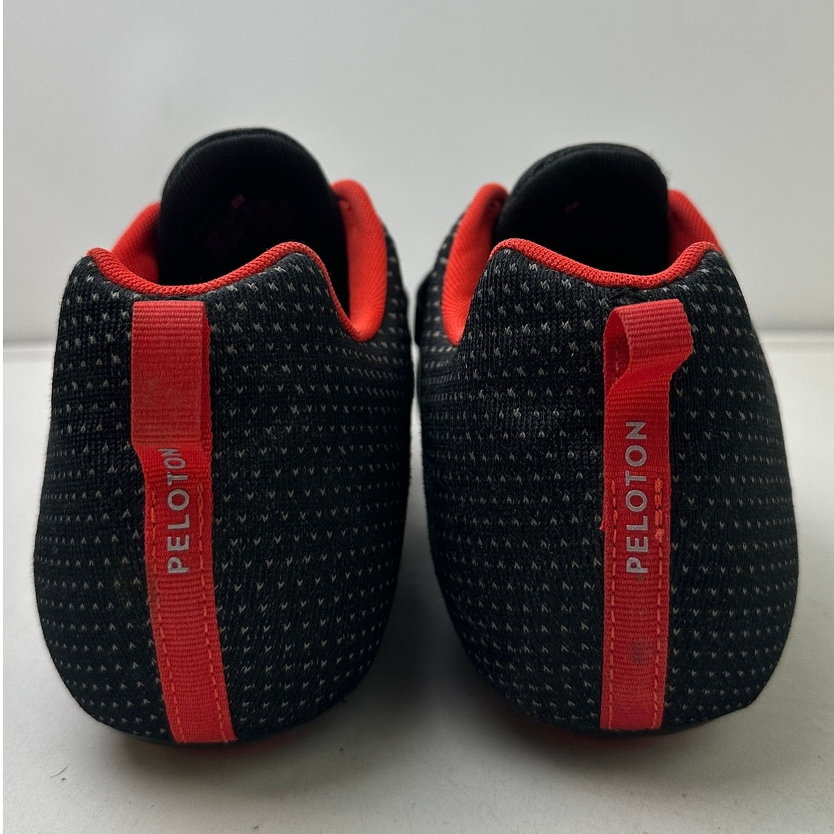 Peloton Altos Black/Red Indoor Cycling Shoes Men's Sz 12.5