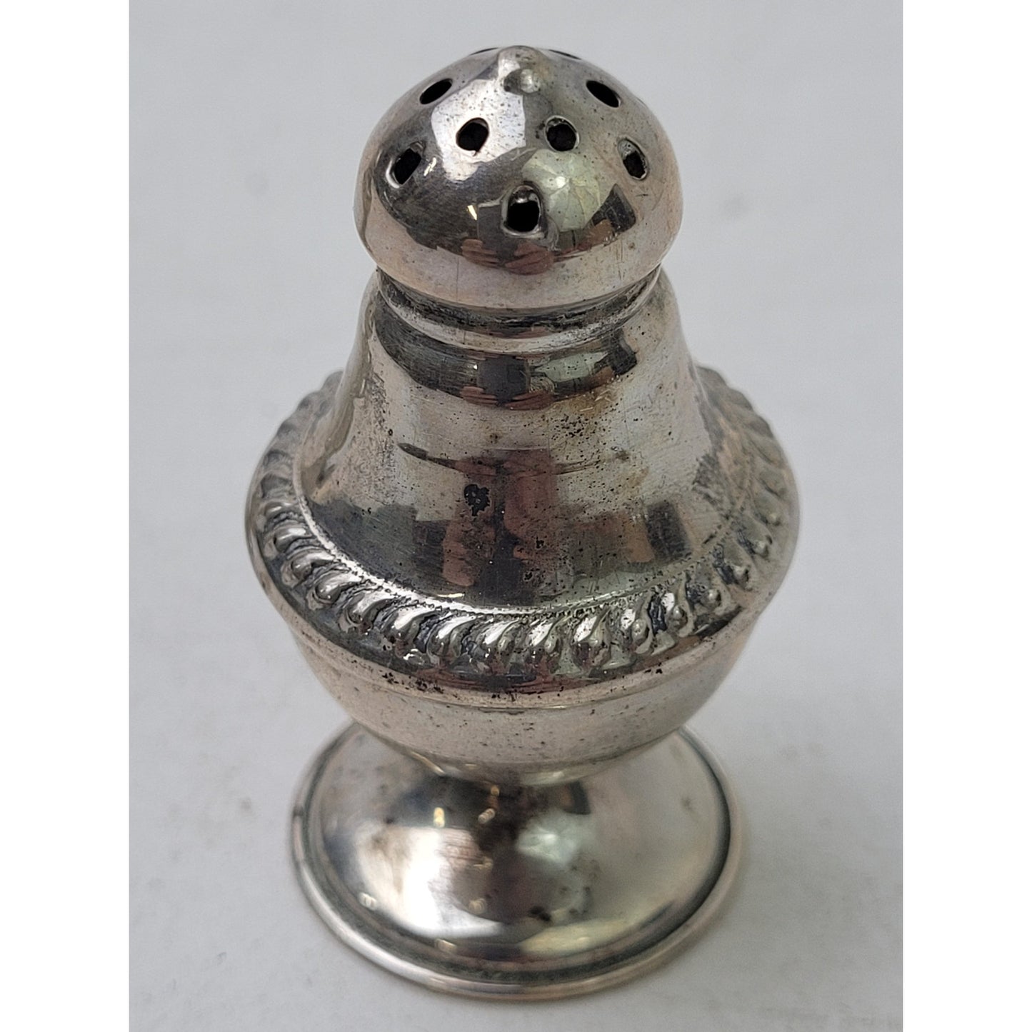 Vintage Sterling Silver Salt & Pepper Shaker Set | 2 1/4" Tall