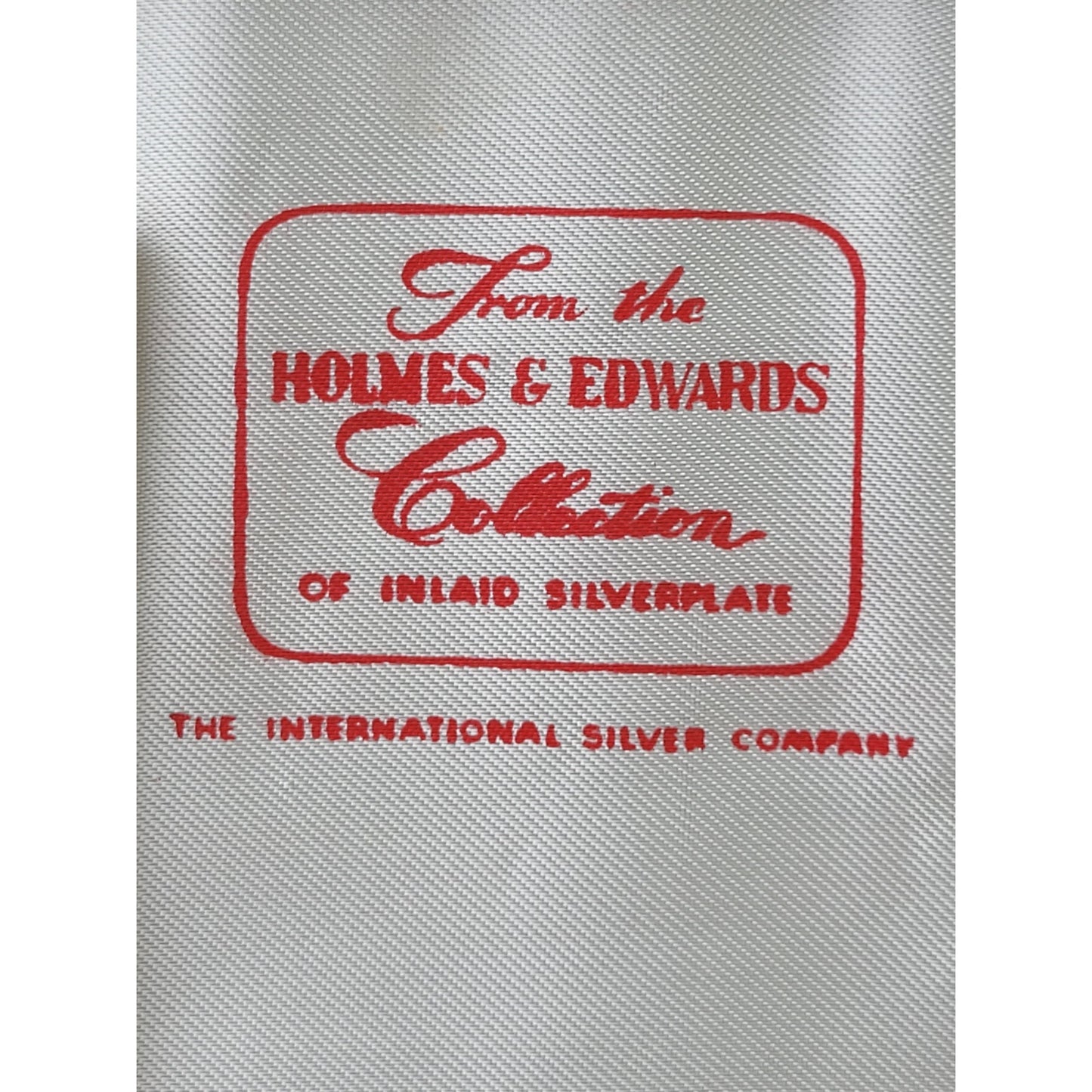 VTG Holmes & Edwards Inlaid Silverplate Flatware Set in Wooden Box | Set of 57
