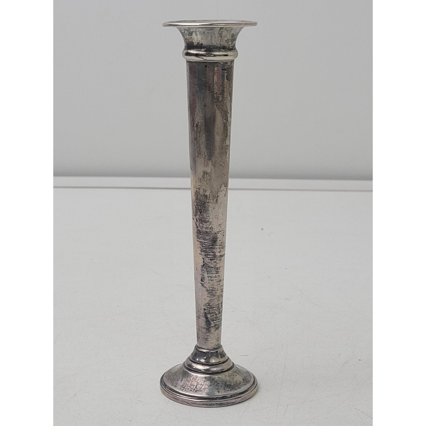 Vintage Sterling Silver Weighted Bud Vase 6" Tall | 41.65 Grams