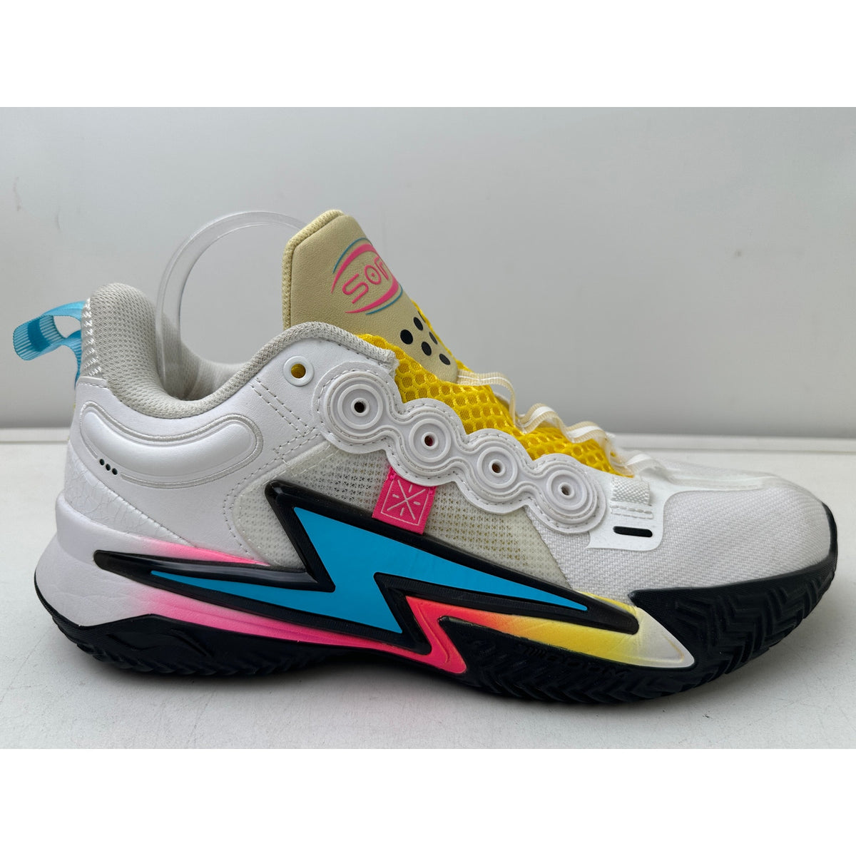 Li-Ning Wade Son of Flash 'Bright Yellow' Basketball Shoes - No Laces Men's Sz 9