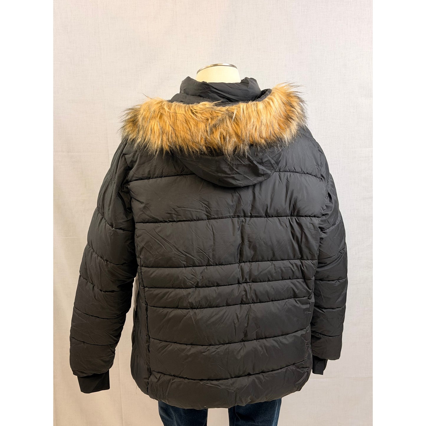 Women's Plus Size Snow Country Winter Jacket (Color: Luna)