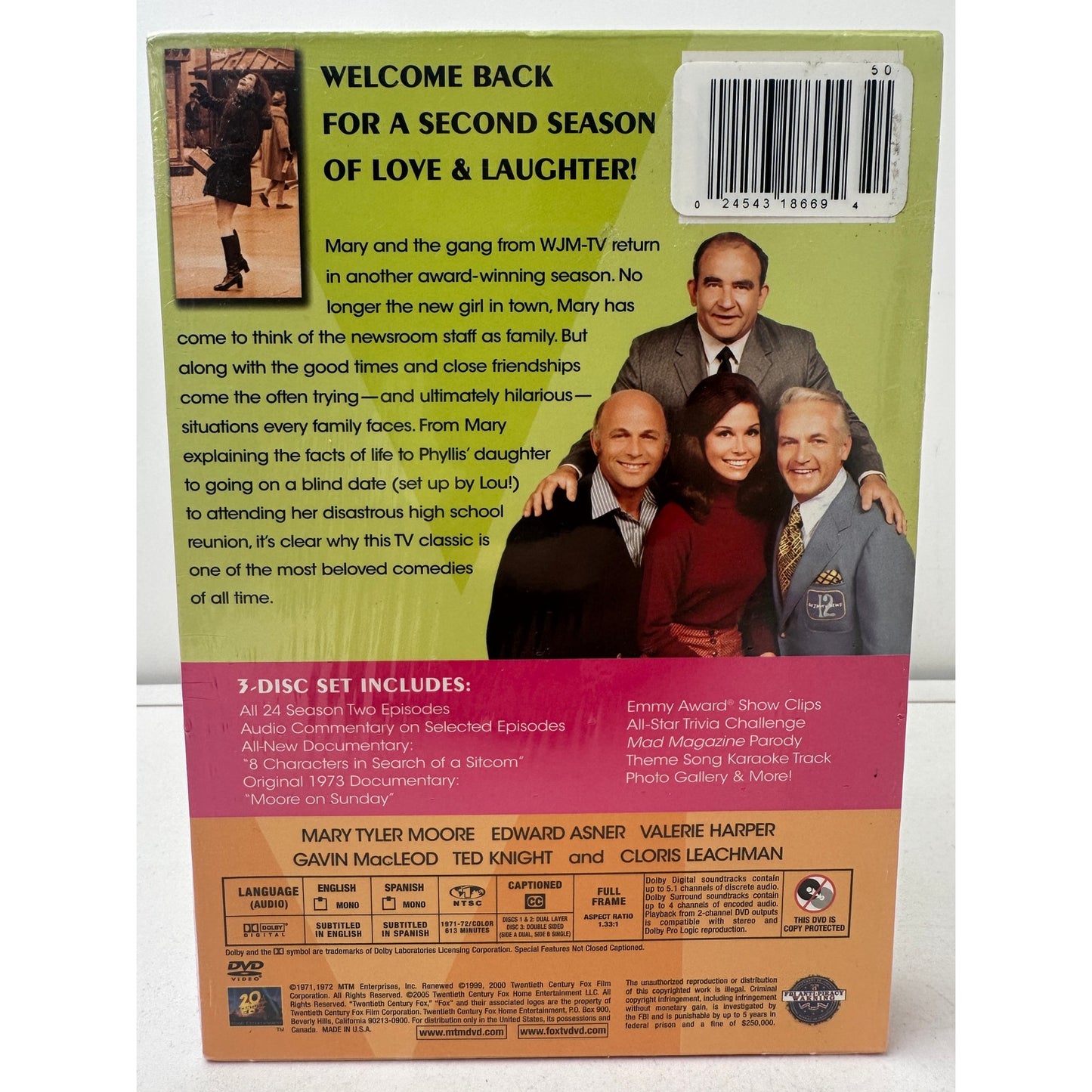 The Mary Tyler Moore Show Complete Seasons 1-4 DVD Box Set Lot Sealed In Box