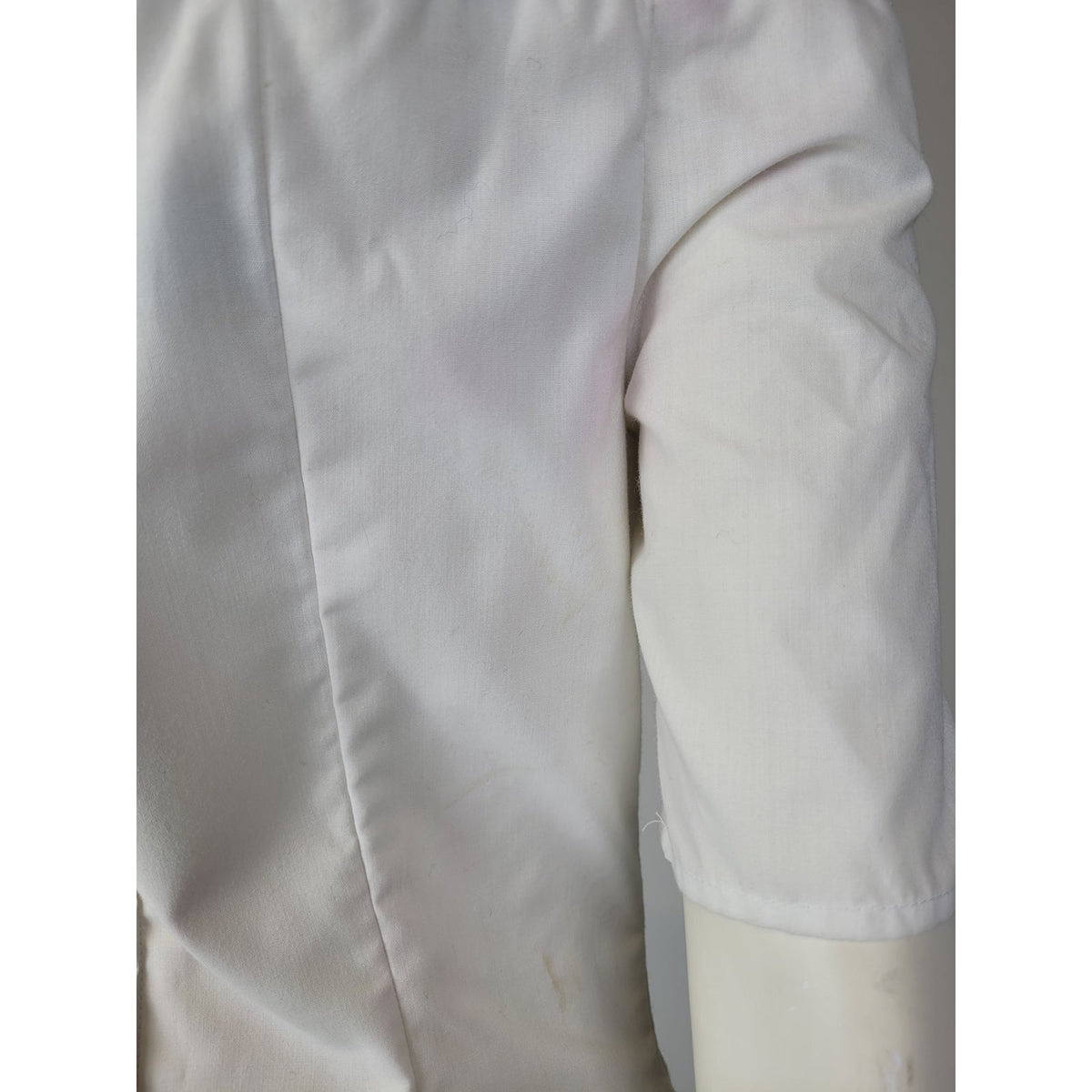 Vintage 1980s Gunne Sax White Off-the-Shoulder Bridal Midi Dress Sz M