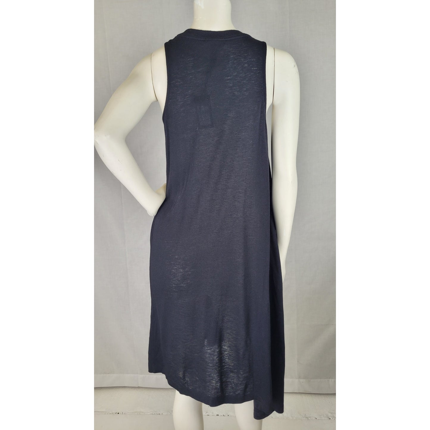 Rag & Bone Black Leyton Drape Dress Sz S NWT MSRP: $295