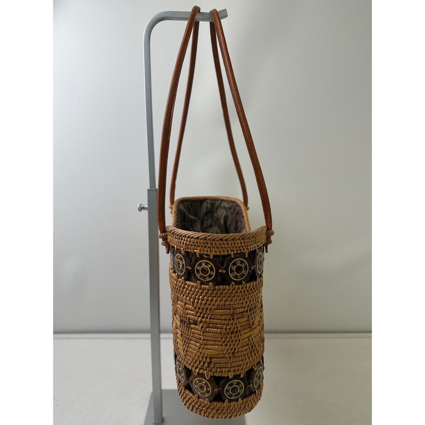 Handwoven Bali Ata Rattan Basket Bag