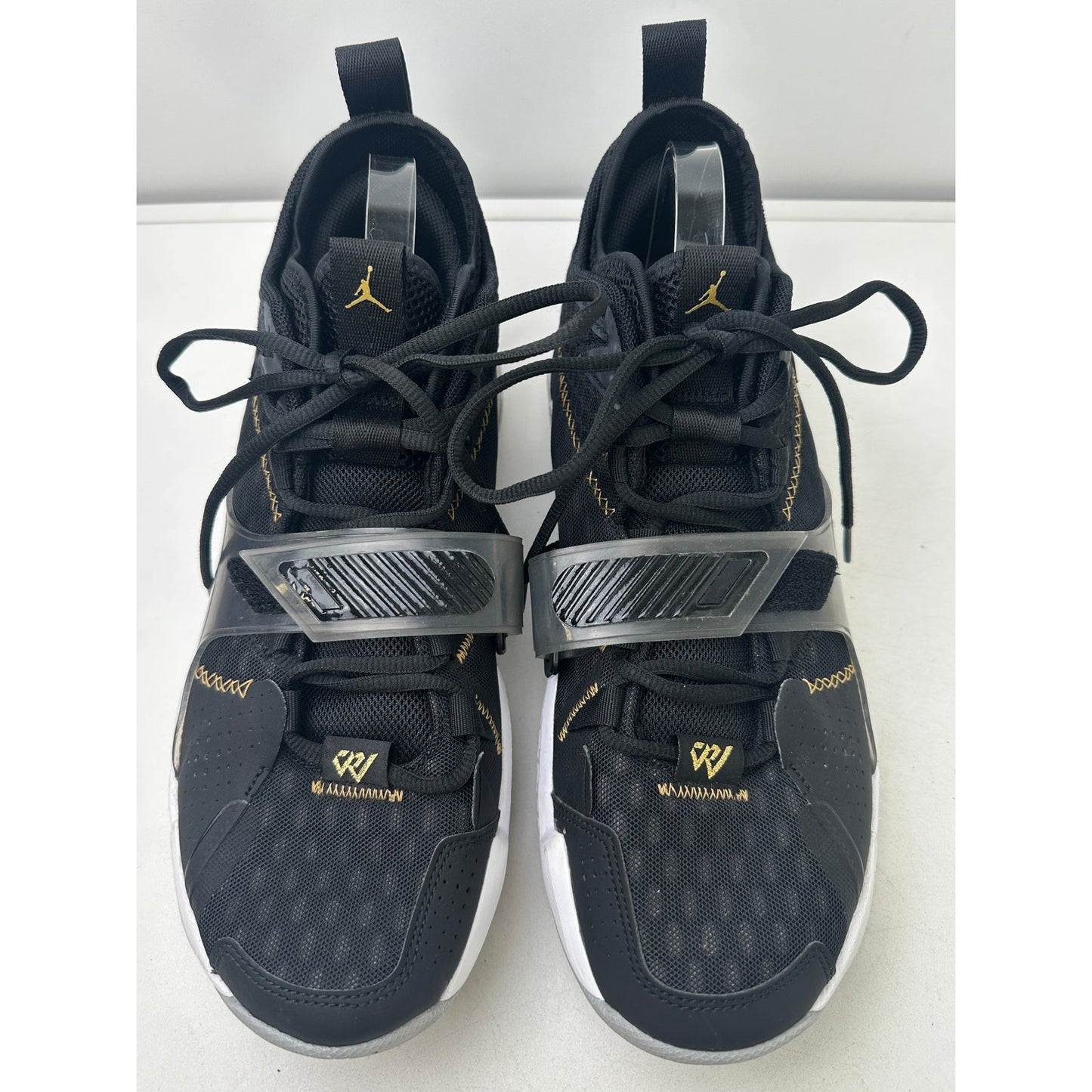 Air Jordan Why Not Zer0.3 Black/Metalic Gold Sneakers Men's Sz 11