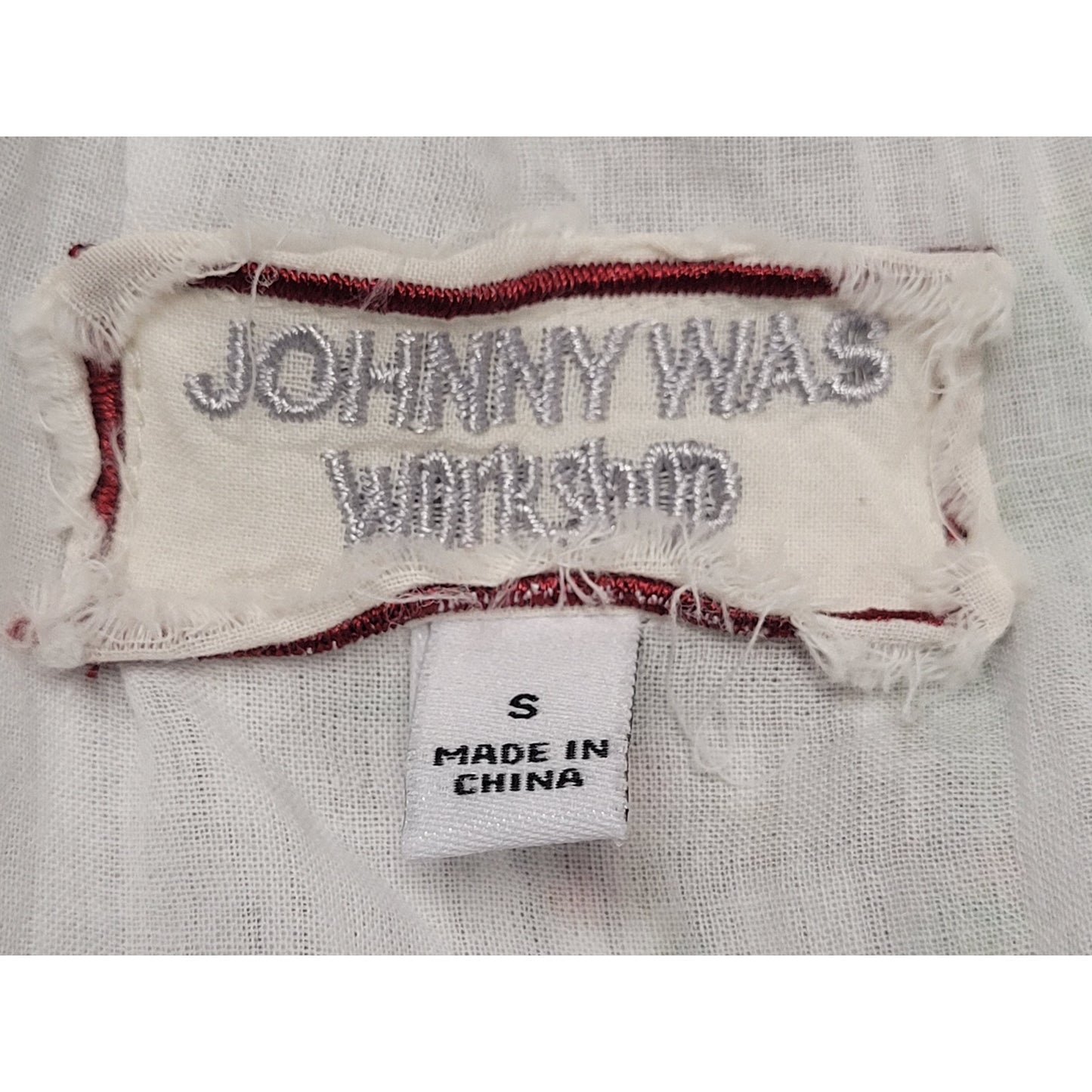 Johnny Was Colmar Prairie Maxi Skirt Light Lined Cotton Bird Print Sz Small