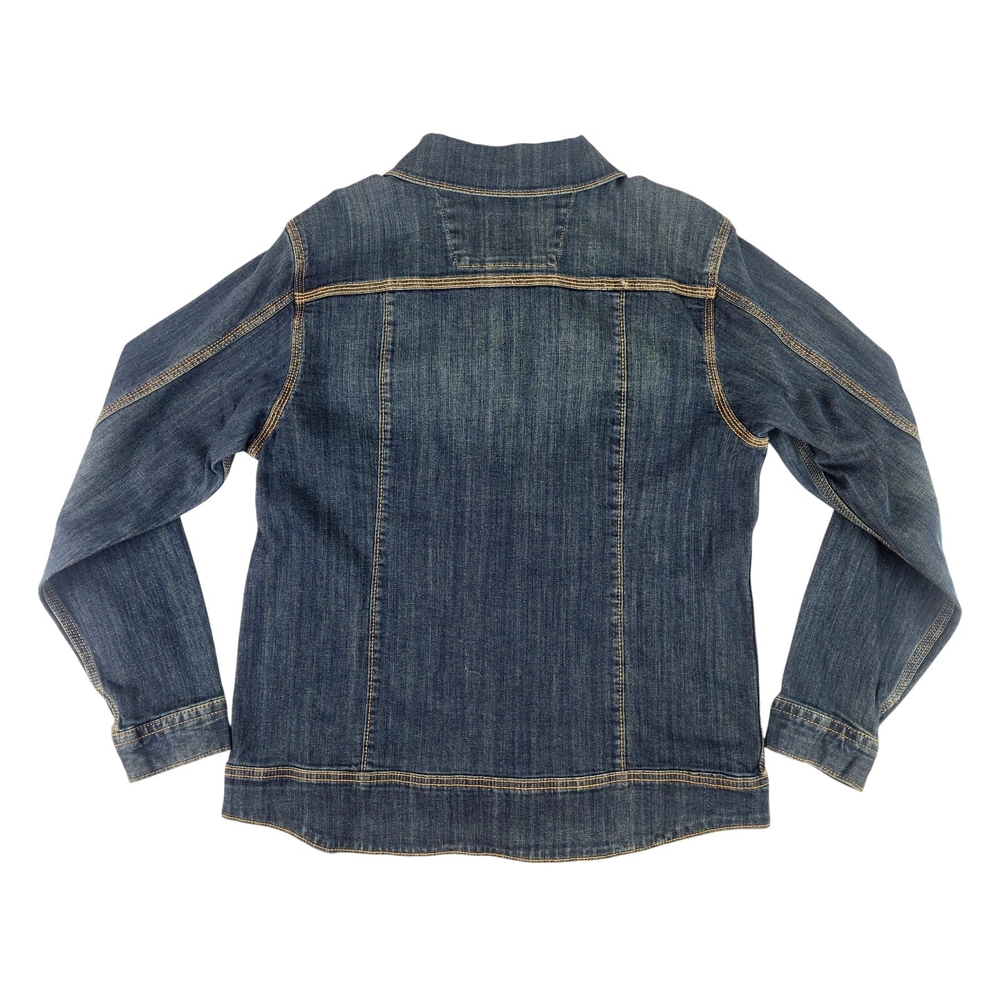 Carhartt Denim Trucker Jacket Dark Wash Women's Sz M