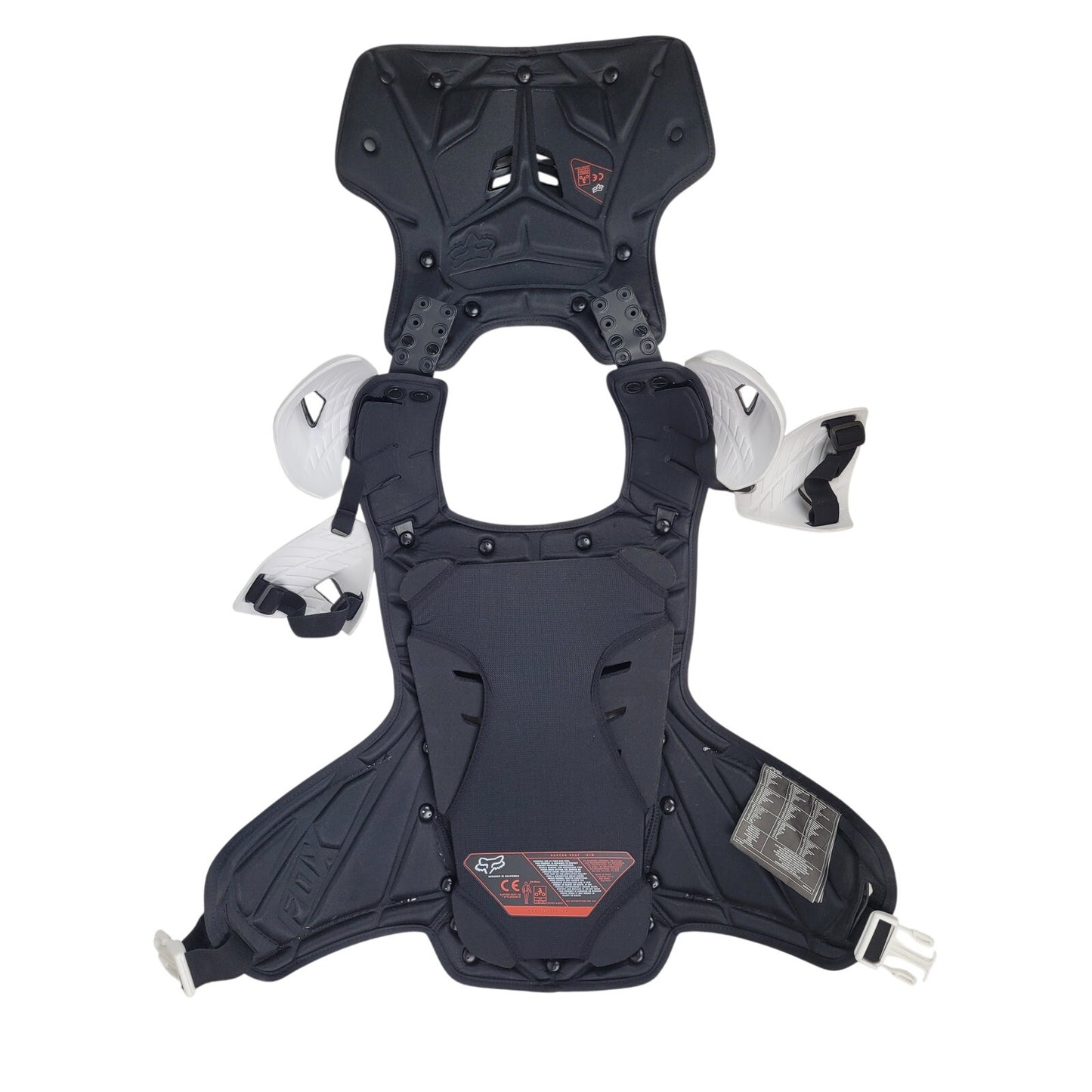 Fox Racing Raptor Vest CE Chest & Shoulder Guard Protector Motocross Sz S/M
